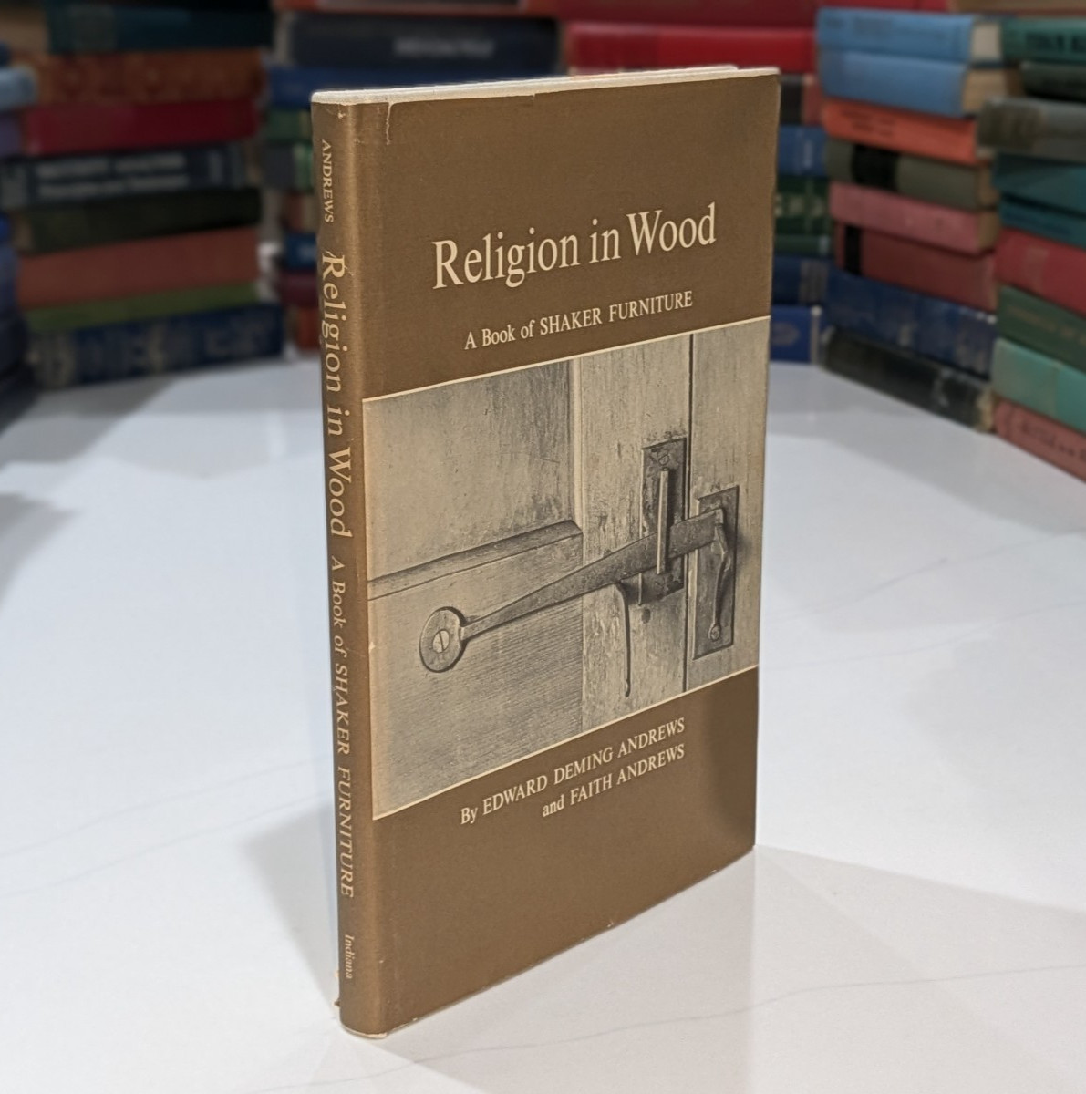 Religion in Wood: Book of Shaker Furniture – Andrews | 1971 | HC DJ -Illustrated