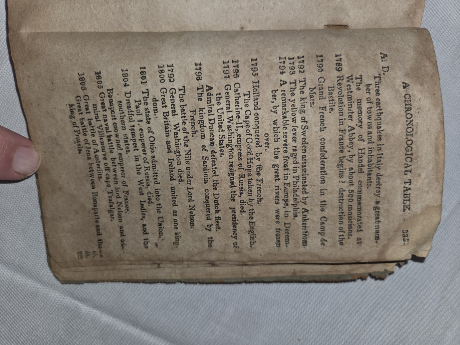 Antique 1814 The Rudiments of Geography John Hubbard Esq 6th Edition Revised