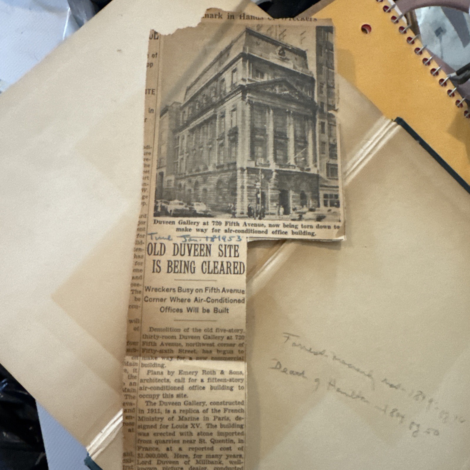 Old Buildings Of New York City 1907 By Brentano’s , The Throw Press NY