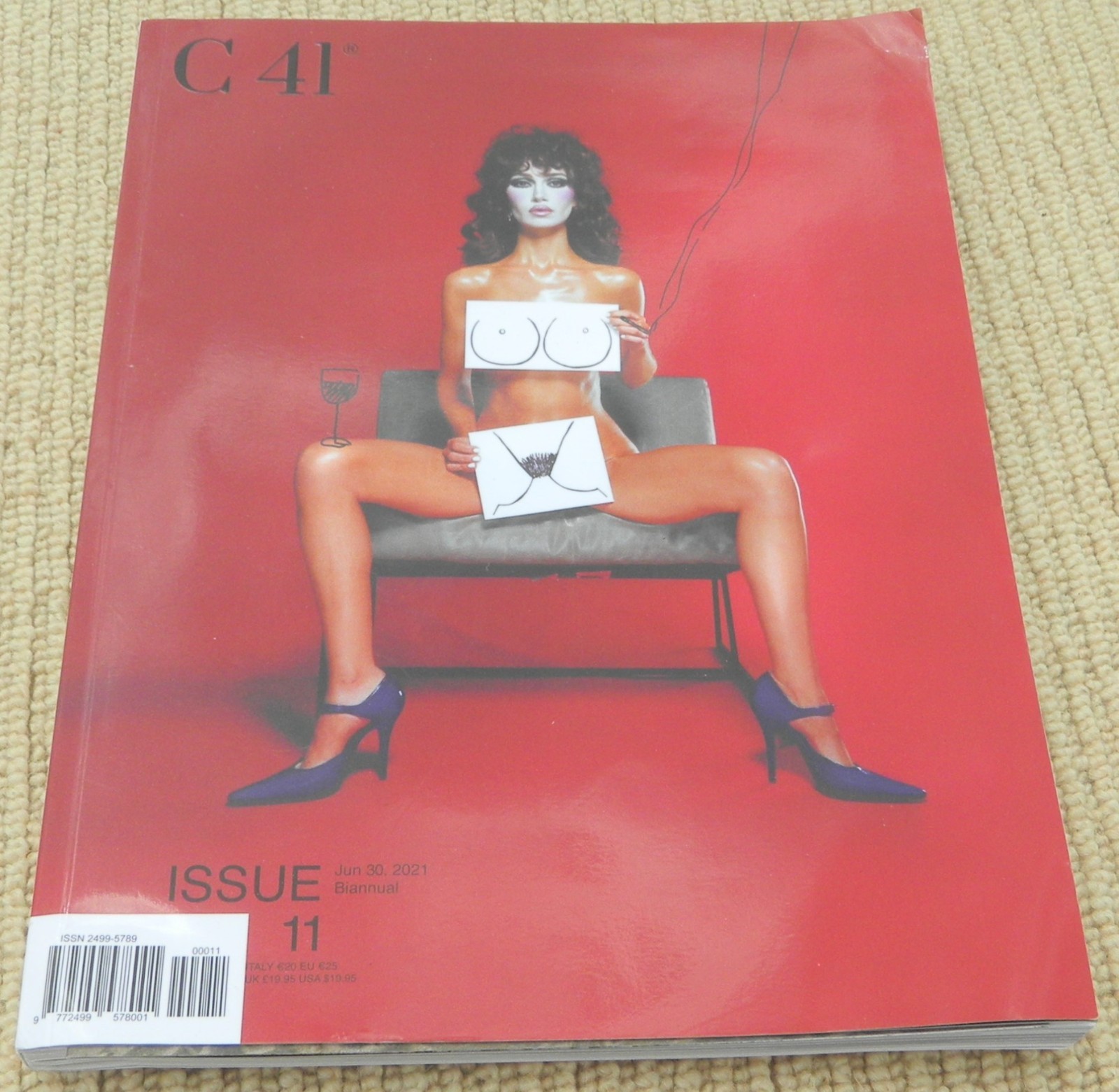 Vintage – C 41 Rare -Book ” 2021 Bi-Annual “and Beat-Up Edges