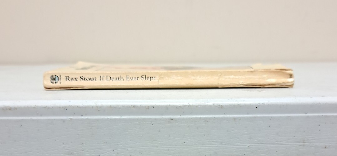 If Death Ever Slept, Rex Stout, Rare Fontana Printing, 4th Impression 1979 #733