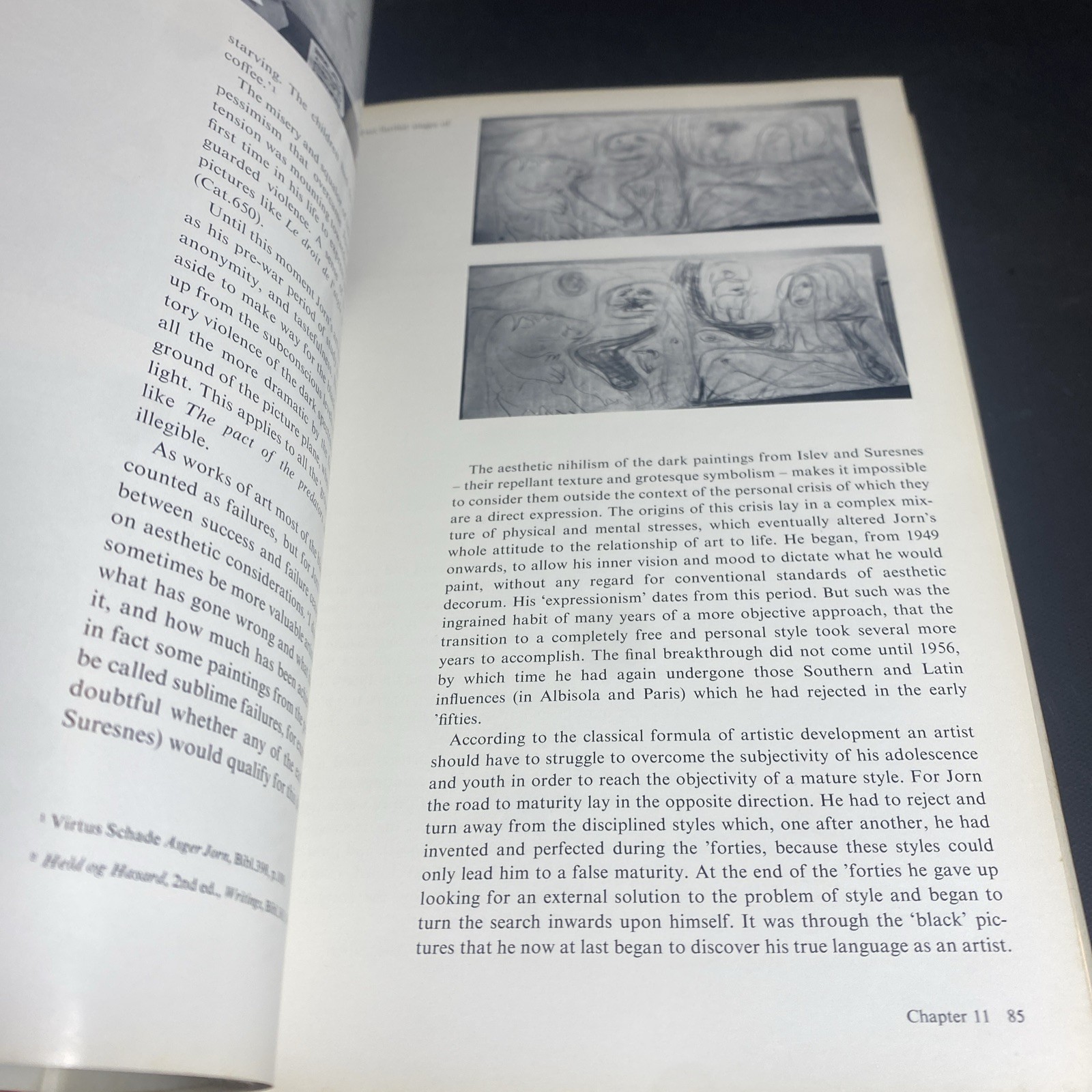 Jorn in Scandinavia 1930-1953 Guy Atkins, Hardcover 1968 Inscribed 1st Edition