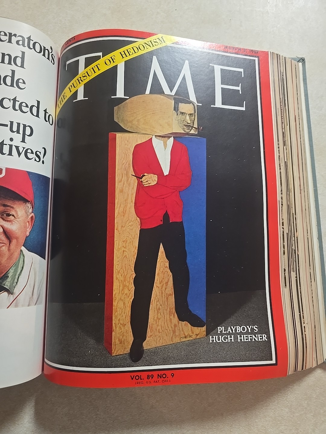 52 Issues Time Magazine From 1967 In 4 Bound Albums Beatles Hope Heffner Playboy