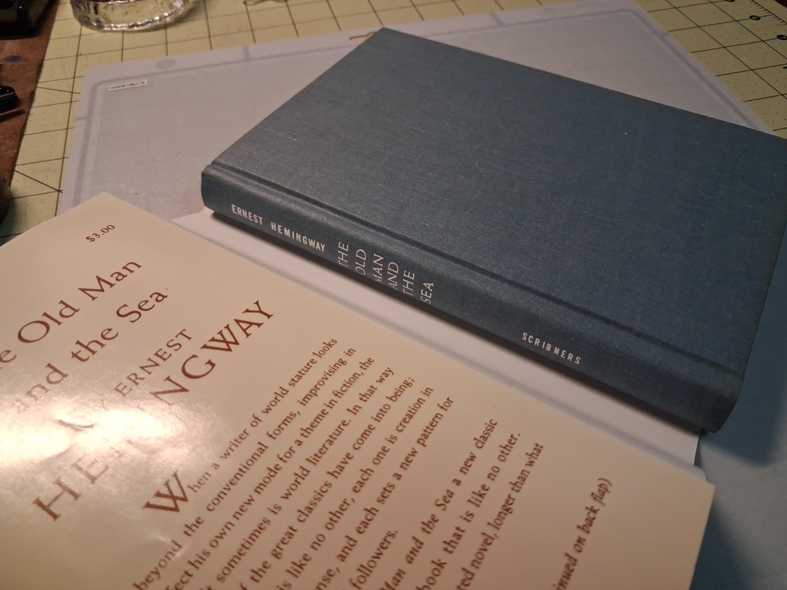 Hemmingway’s The Old Man and the Sea – facsimile edition