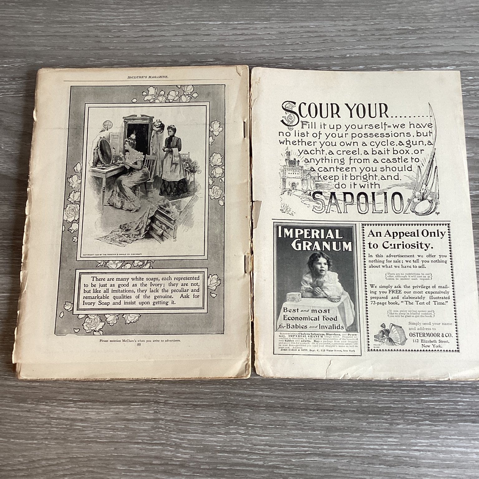 McClure’s Magazine August 1900 Various Authors Illustrated Softcover