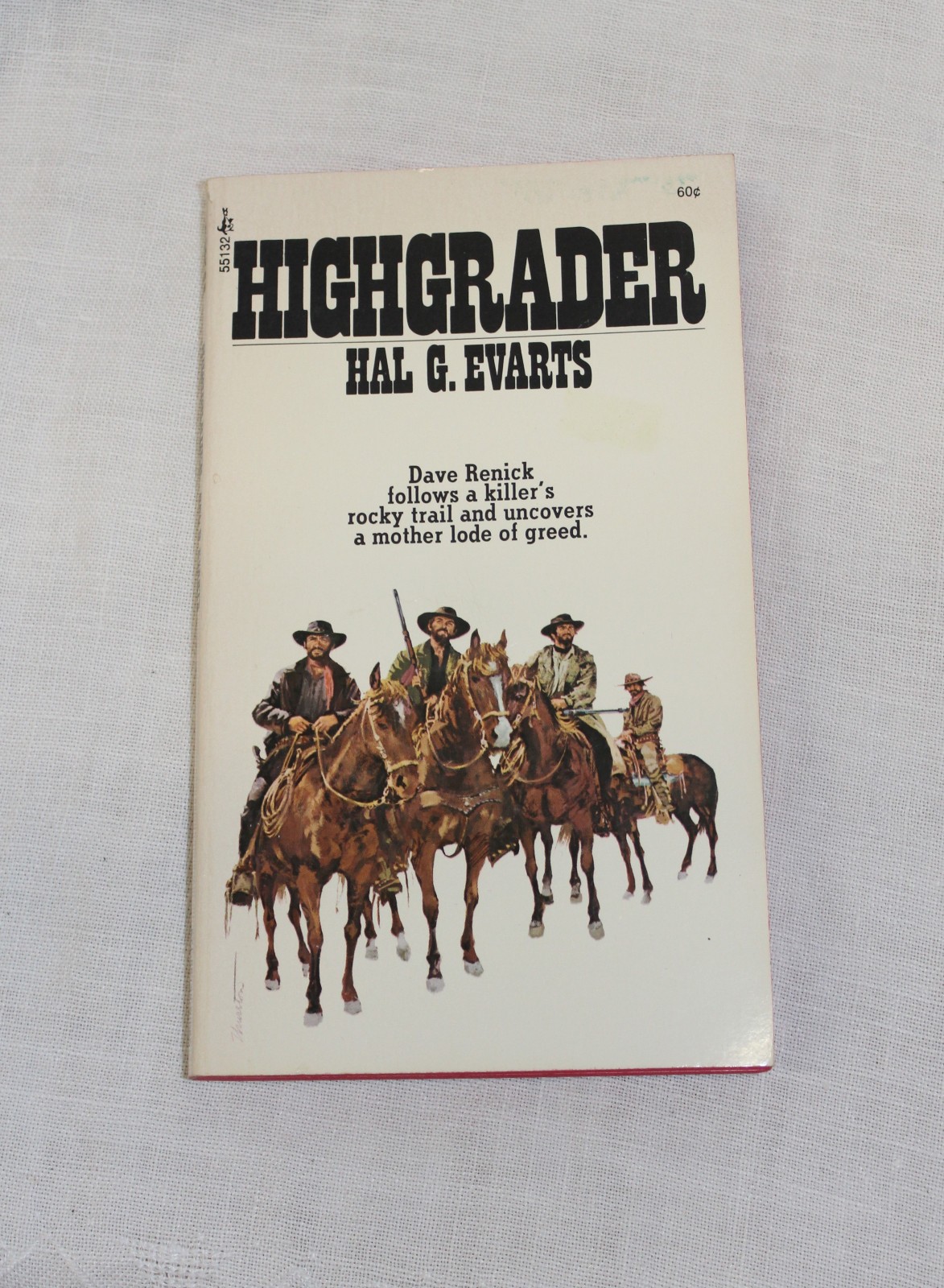 Western Paperback Books Hal G Evarts Pulp Westerns Pocket Books