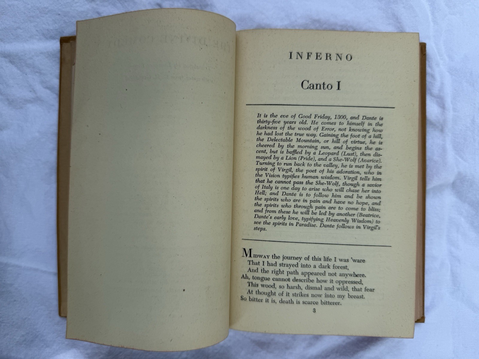 Dante Alighieri The Portable Dante HC The Viking Press New York 1947