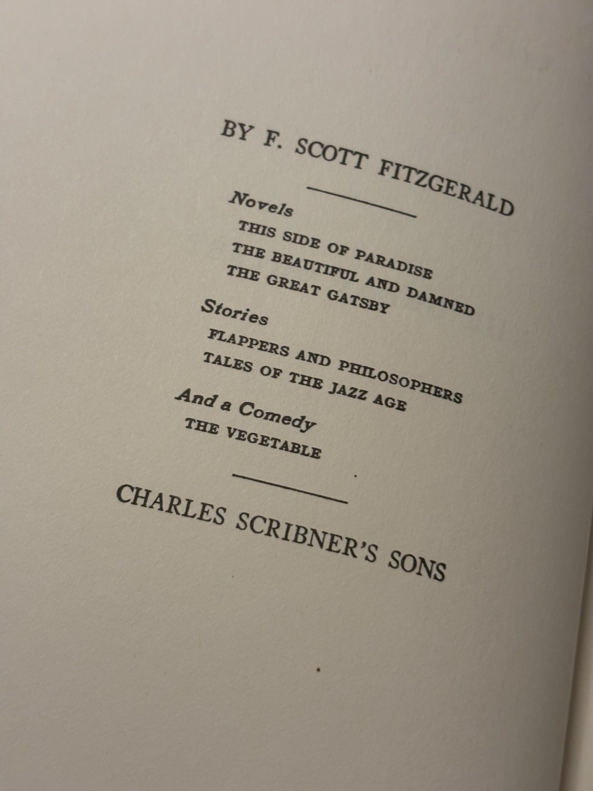 The Great Gatsby – 1st Library Facsimile w/ Slip Case – F. Scott Fitzgerald Book