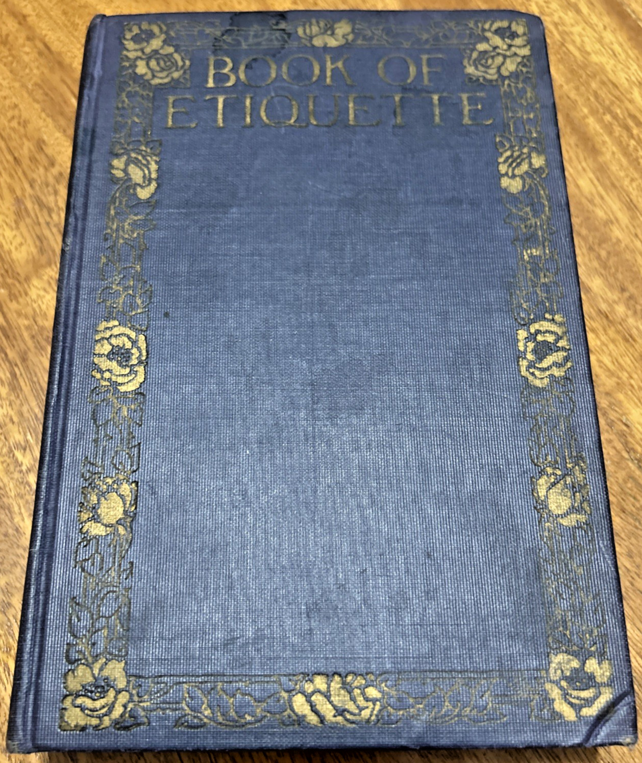 Book of Etiquette Volume I 1923 by Lillian Eichler Hardcover
