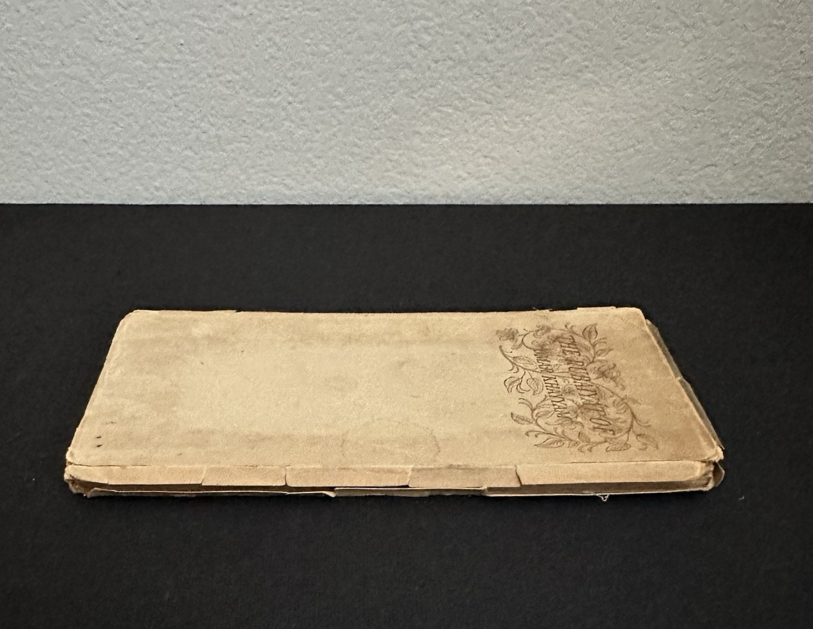 1896 Rubaiyat Omar Khayyam JAPAN VELLUM Mosher Ltd Ed No.100/100 McCarthy