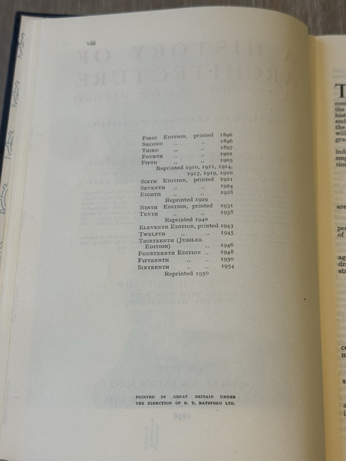 History of Architecture on The Comparative Method by Sir Banister Fletcher 1956