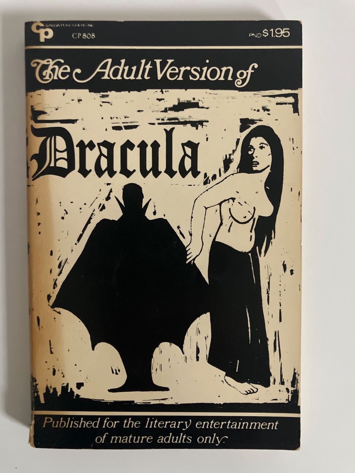Calga LOT of Adult Version of Dracula, Frankenstein and Dr. Jekyll & Mr. Hyde