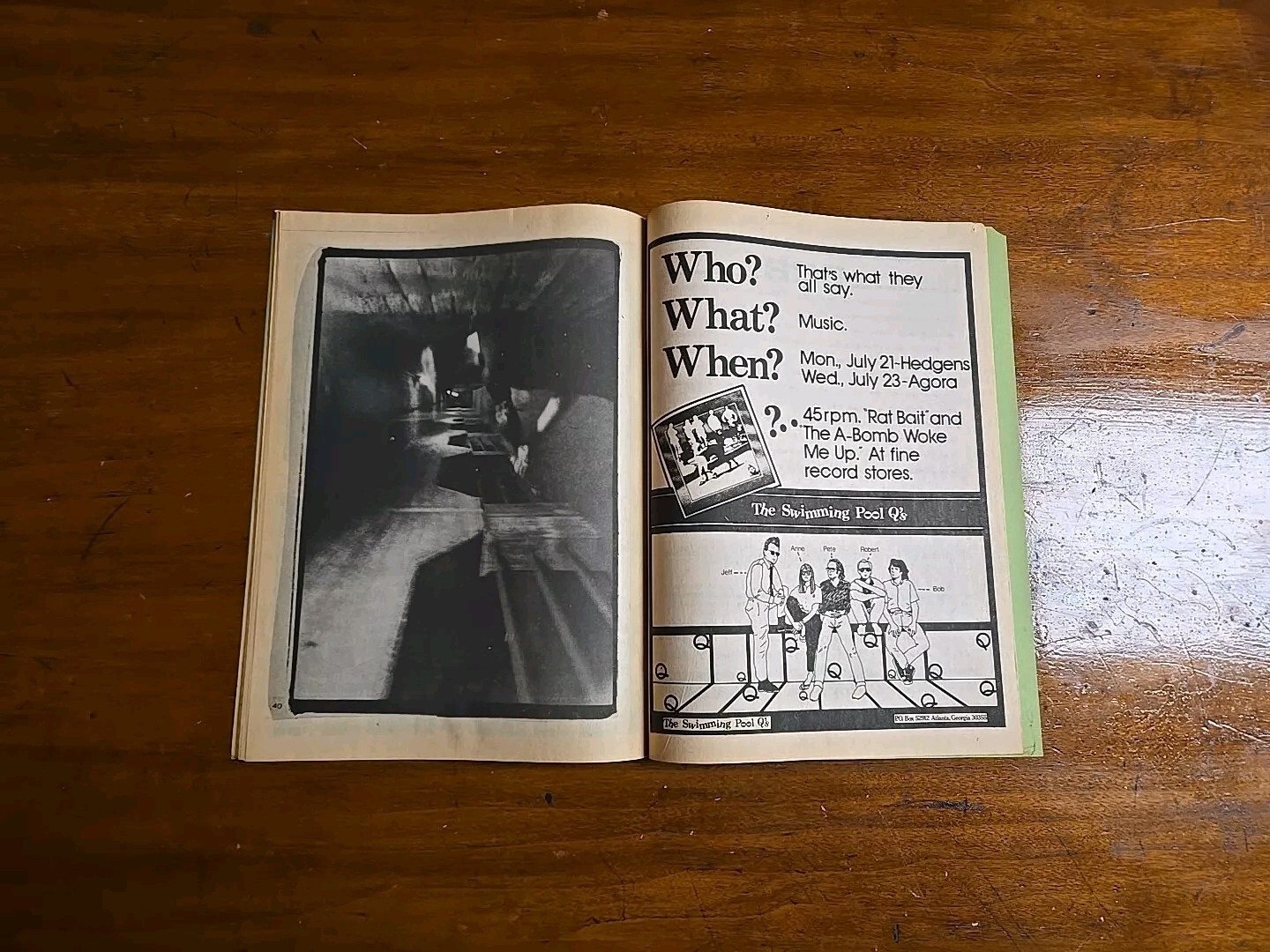YES! 1ST R.E.M. PRESS, 1ST Mention In A Publication – USELESS KNOWLEDGE 1980
