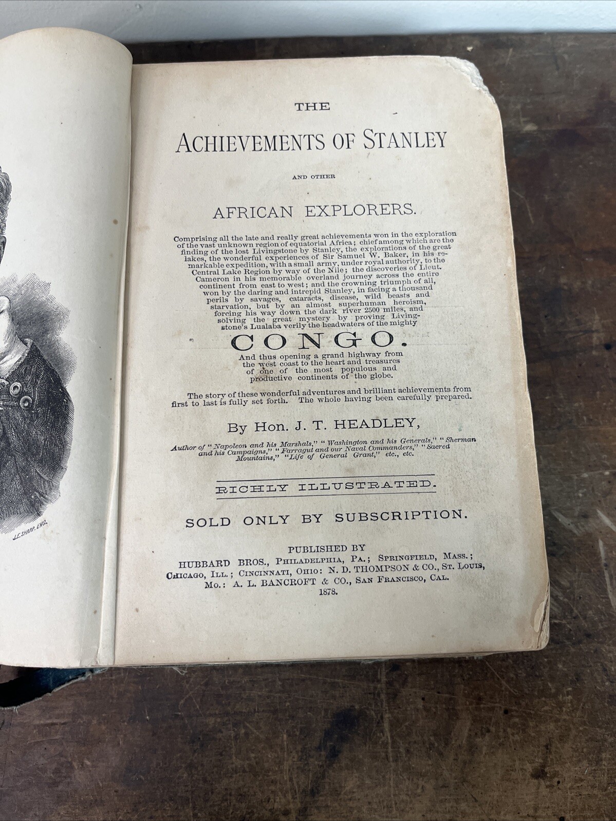 1878 – The Achievements of Stanley and Other African Explorers *PLEASE READ*
