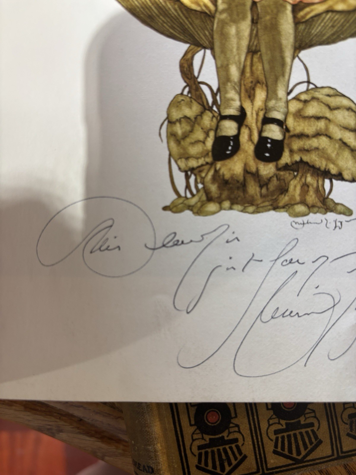 Signed first edition of Alice’s Adventures in Wonderland ill. by Michael Hague.