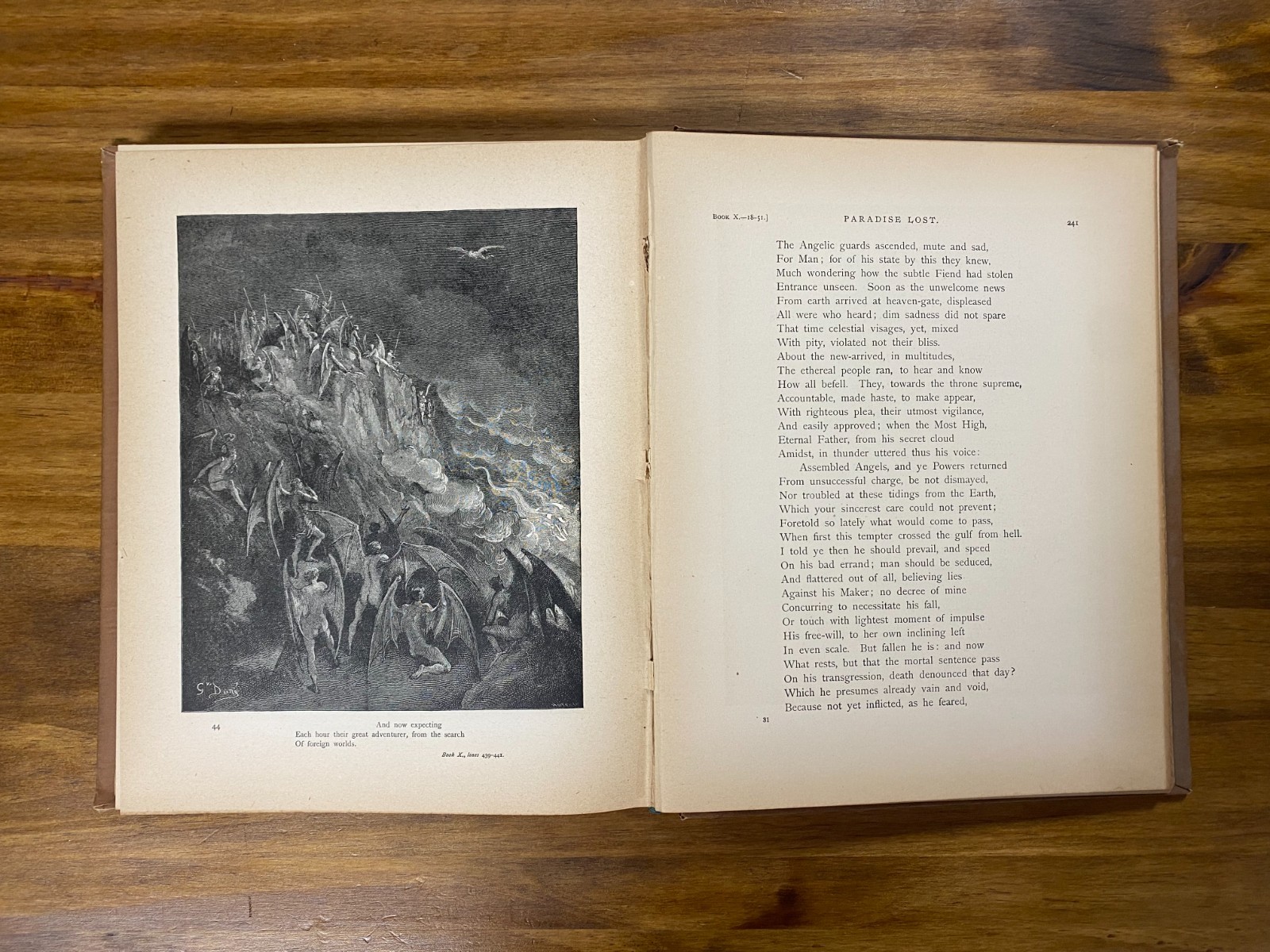Milton’s Paradise Lost John Milton Gustave Dore Doré Henry Altemus Edition