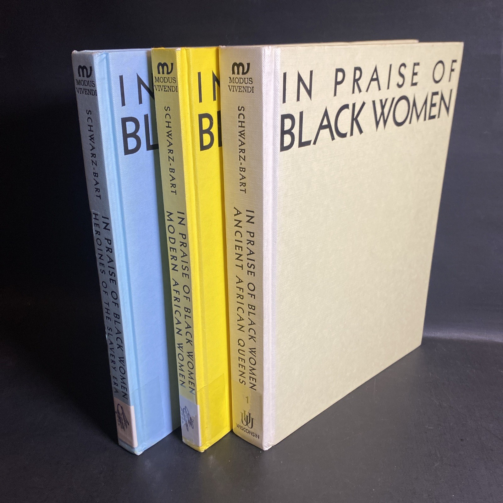 2001-2003 In Praise of Black Women, 3 Volume Hardcover Set – Schwarz-Bart