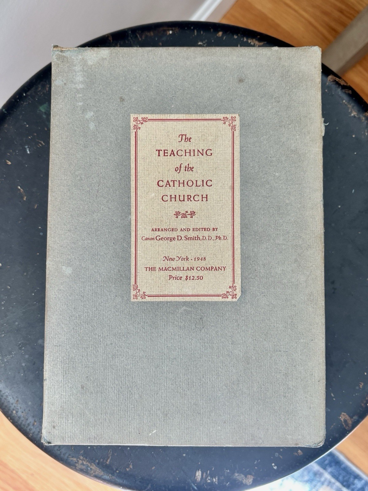 VTG 1949 The Teaching Of The Catholic Church George D Smith Volume I &II Box Set