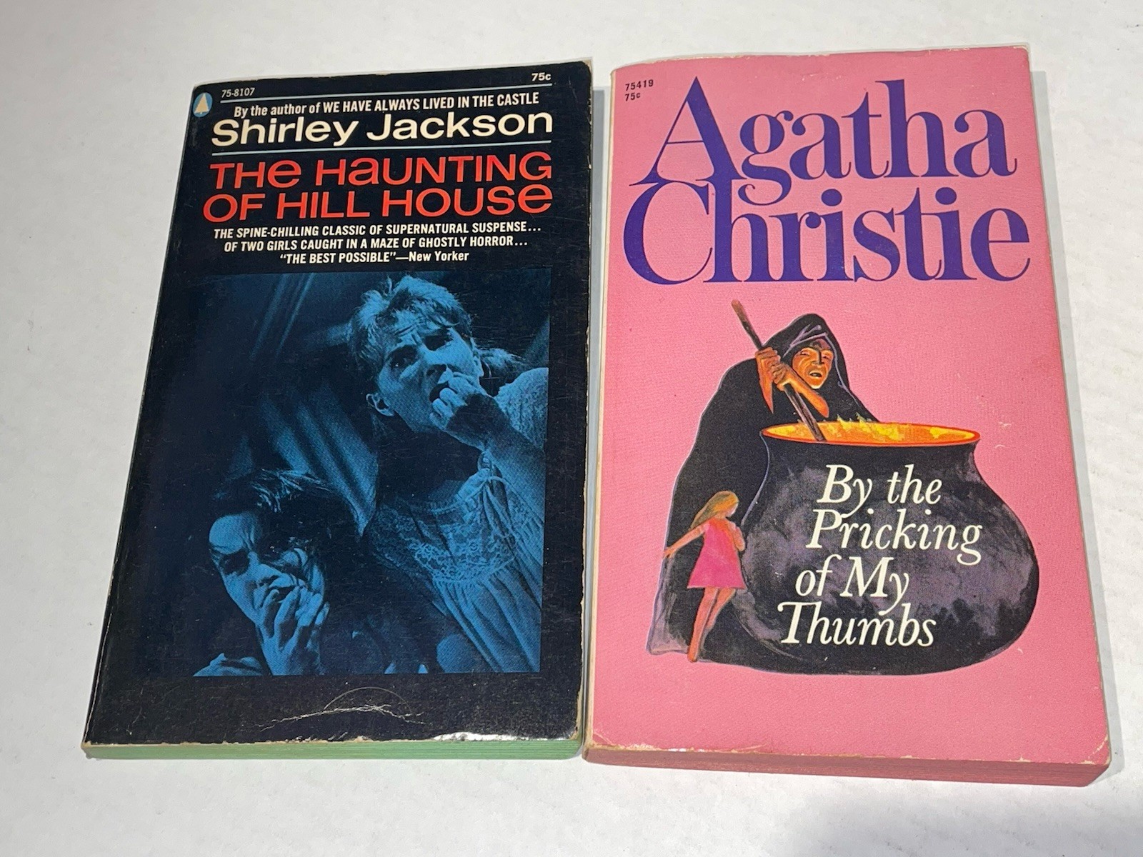 Lot of 12 Vintage Mystery Pulp Fiction Paperback Books 50s-60s Christie, Rendell