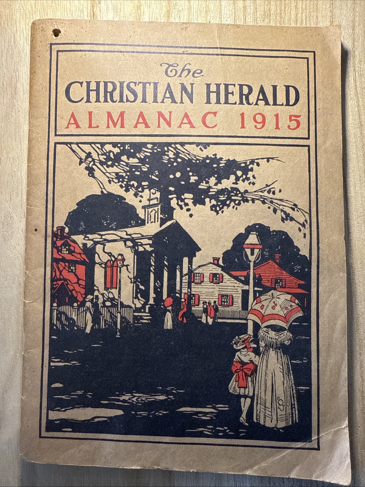 The Christian Herald Almanac 1915 Copyright 1914 Vintage