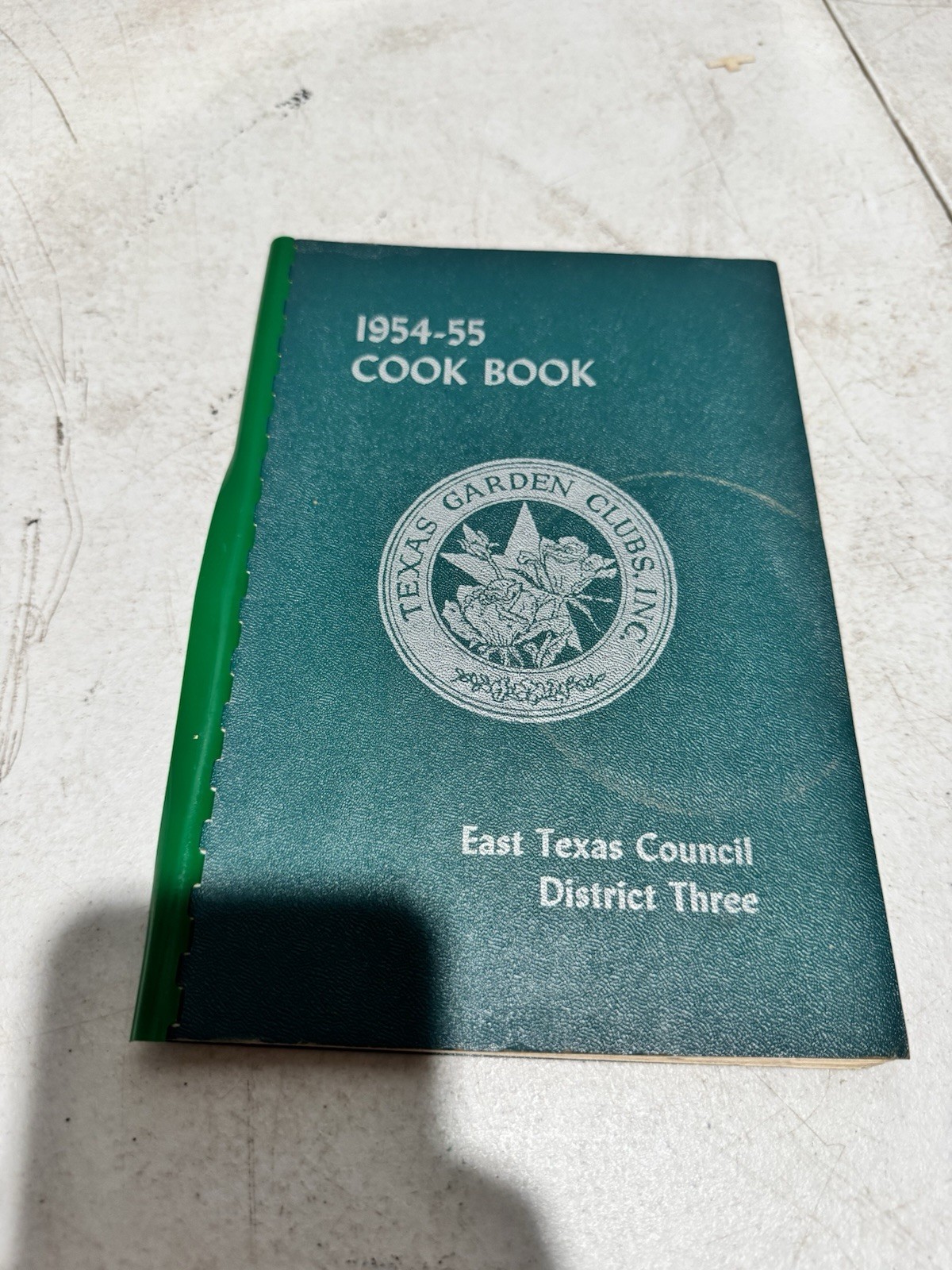 1954 1955 cook book texas garden club cookbook grandmas cookbook