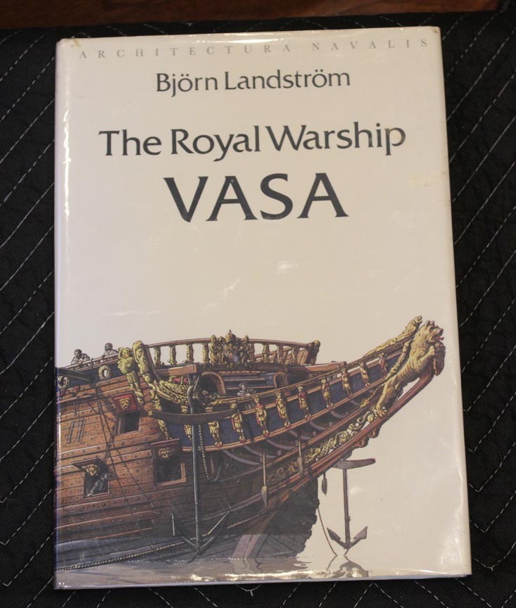1988 The Royal Warship Vasa (Architectura Navalis), First Edition Hardbound