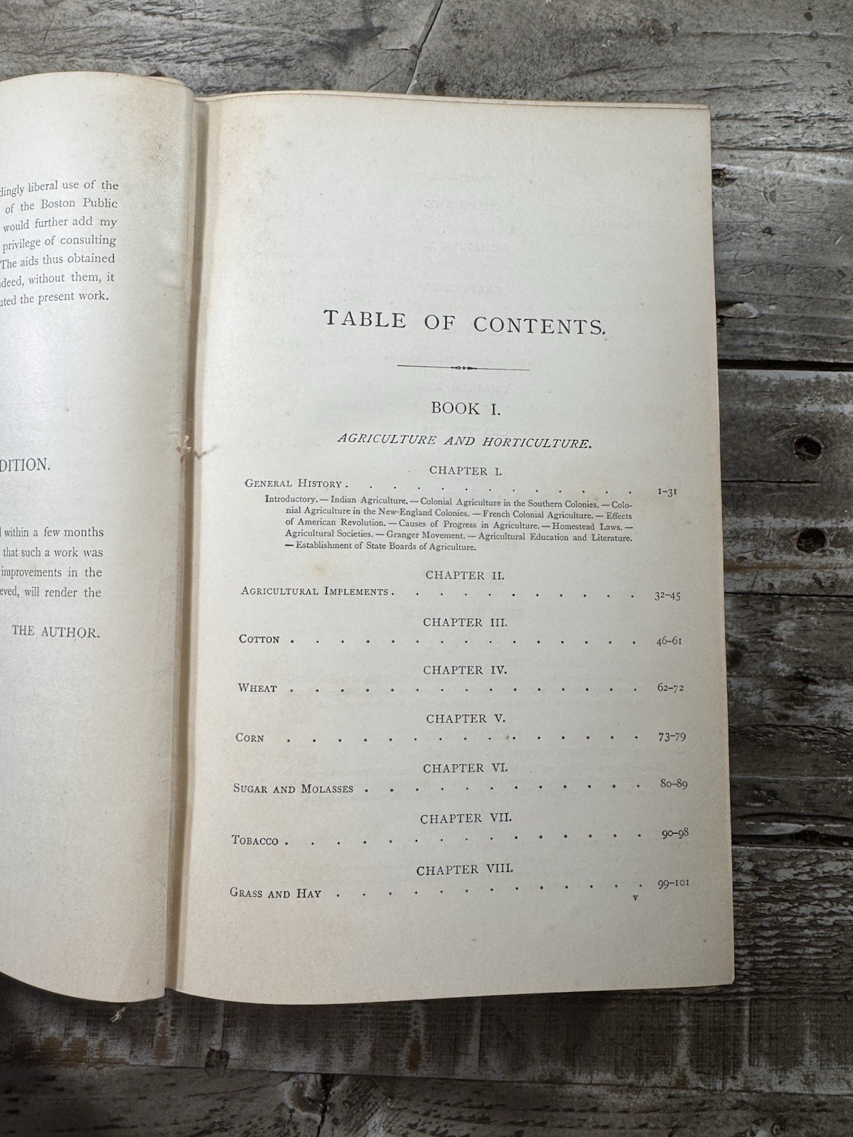1889 Antique History Book “Industrial History of the United States” Bolles