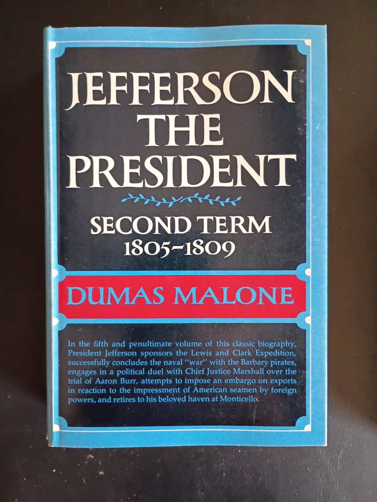 Thomas Jefferson Books Lot of 6 Dumas Malone Presidency History Biography HC DJ