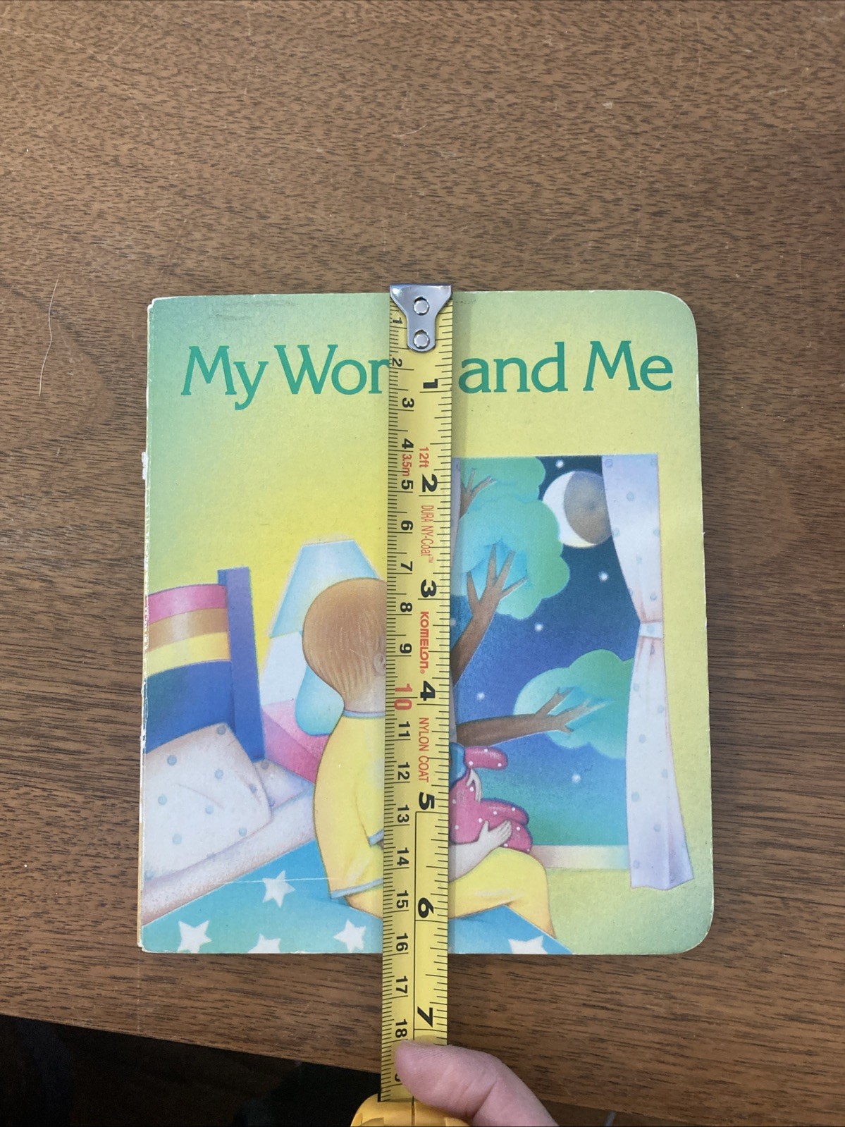 My World And Me Vintage Children’s Board Book National Geographic 1990