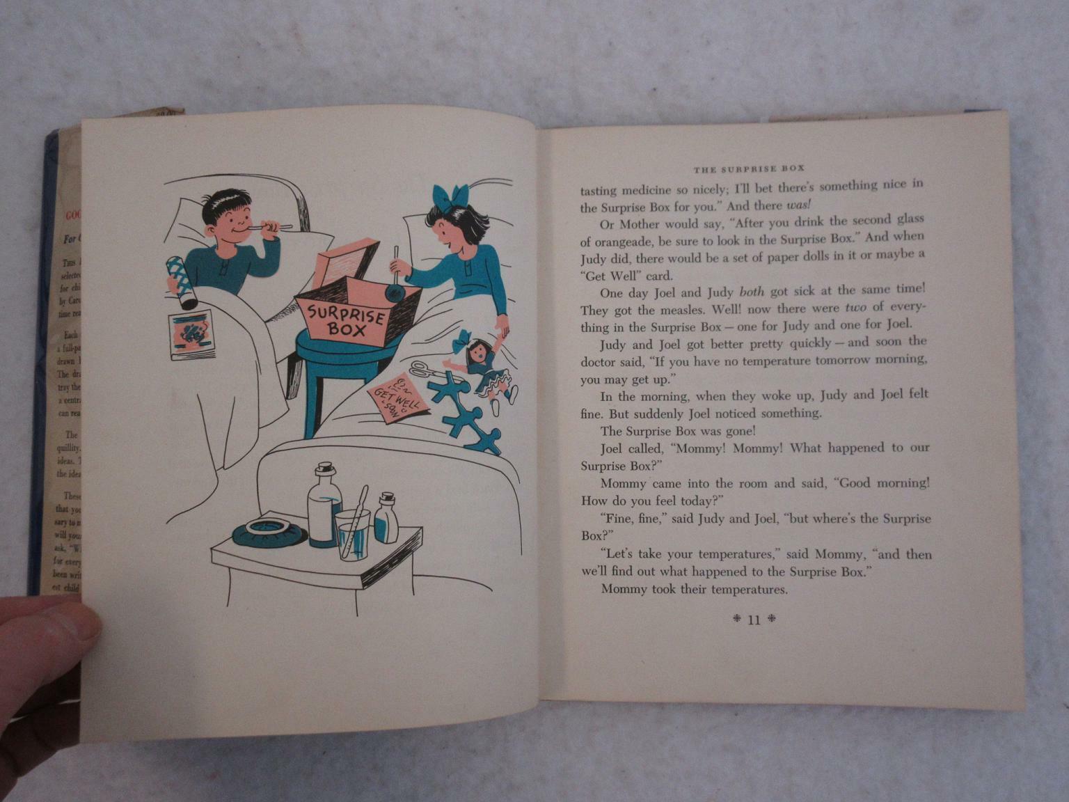 Caroline Horowitz A TREASURY OF GOOD NIGHT STORIES 1948 Hart Publishing Co., NY