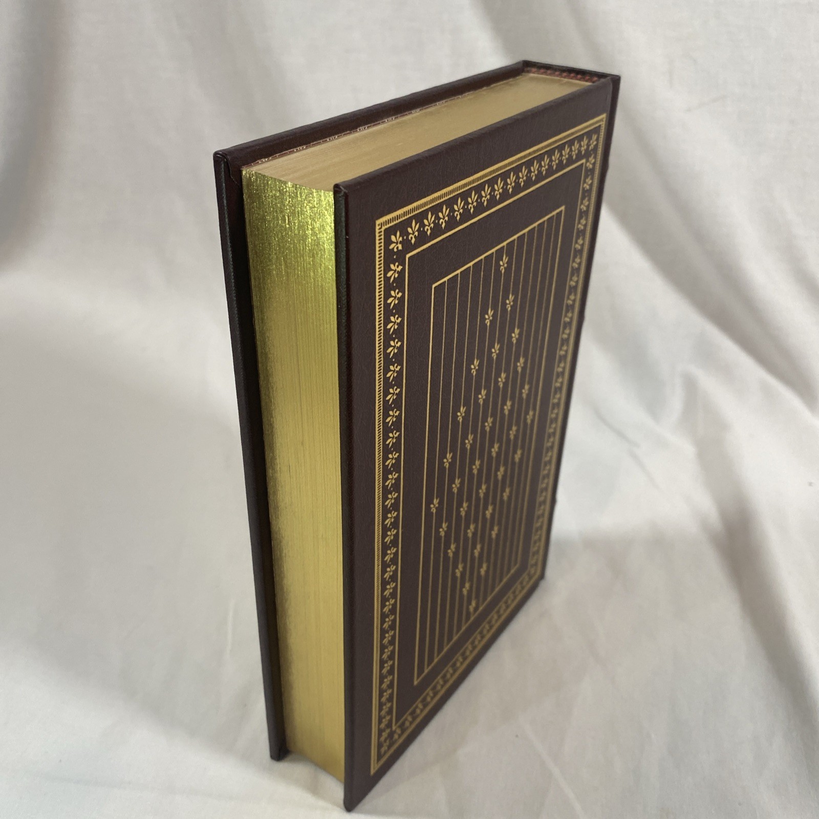 Lot of 5 Franklin Library Classics Leather Hardcover Books Staging Decorating