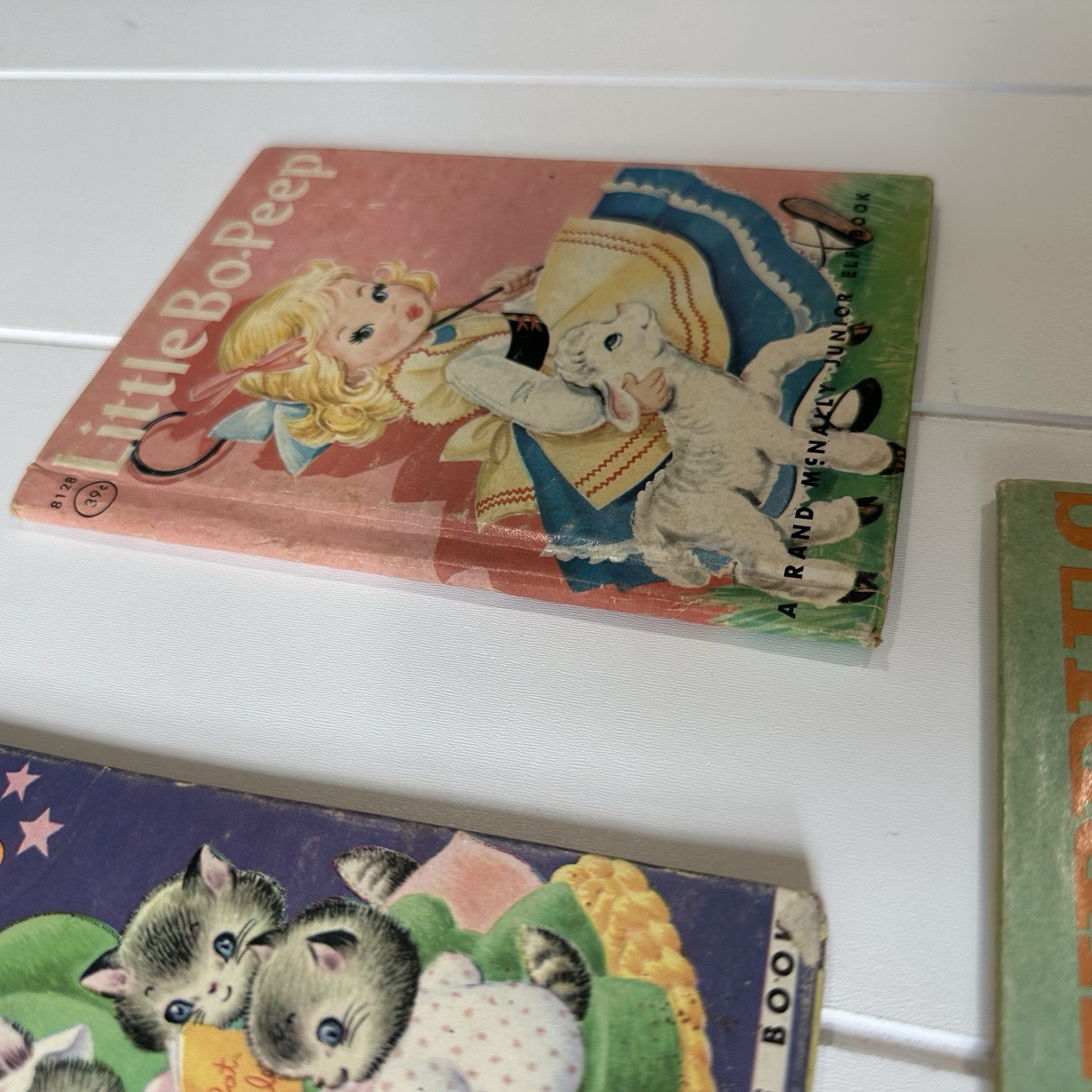 Lot of 5 Vintage Rand McNally Junior Elf Books For children
