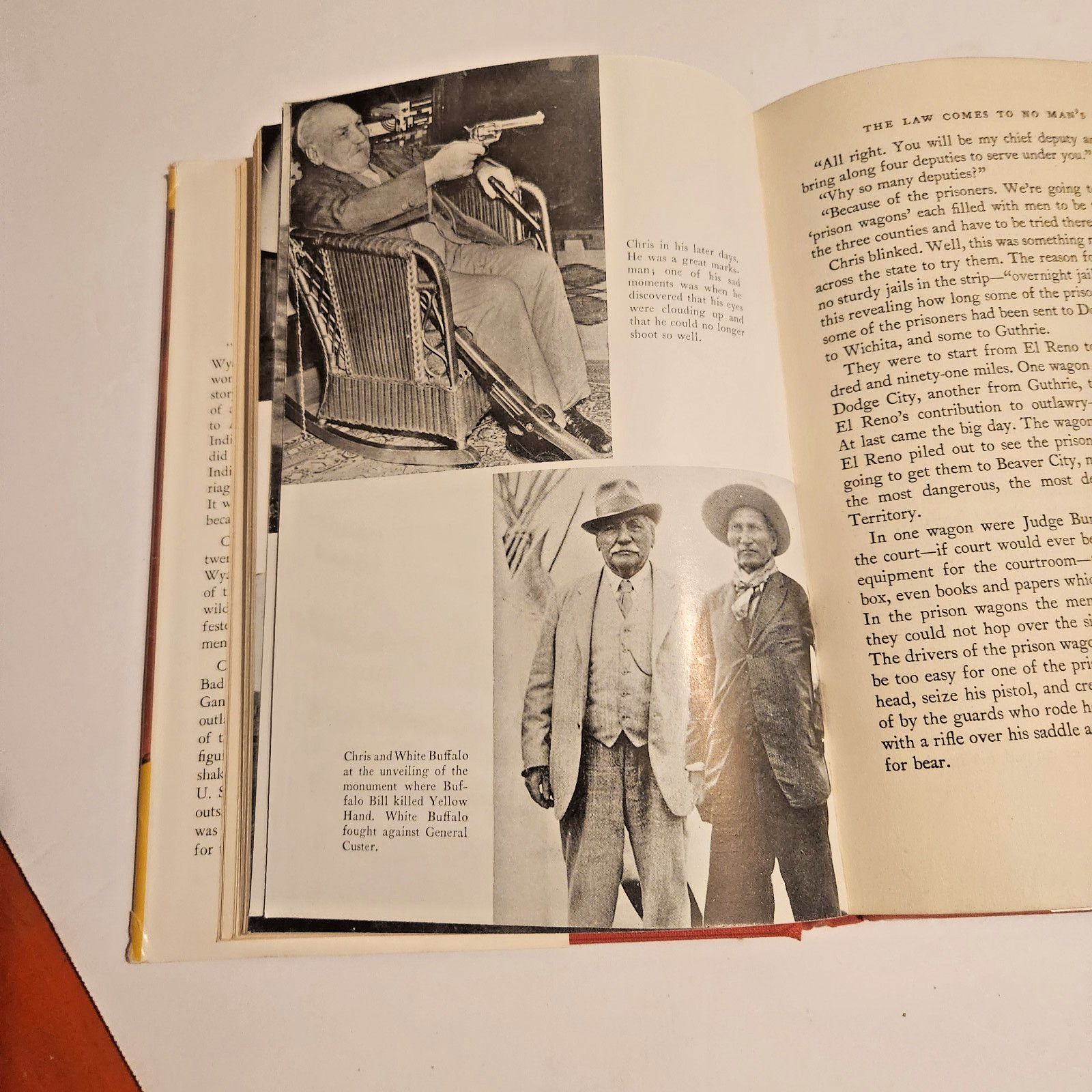 Trigger Marshall Homer Croy Story of Chris Madsen 1958 Signed