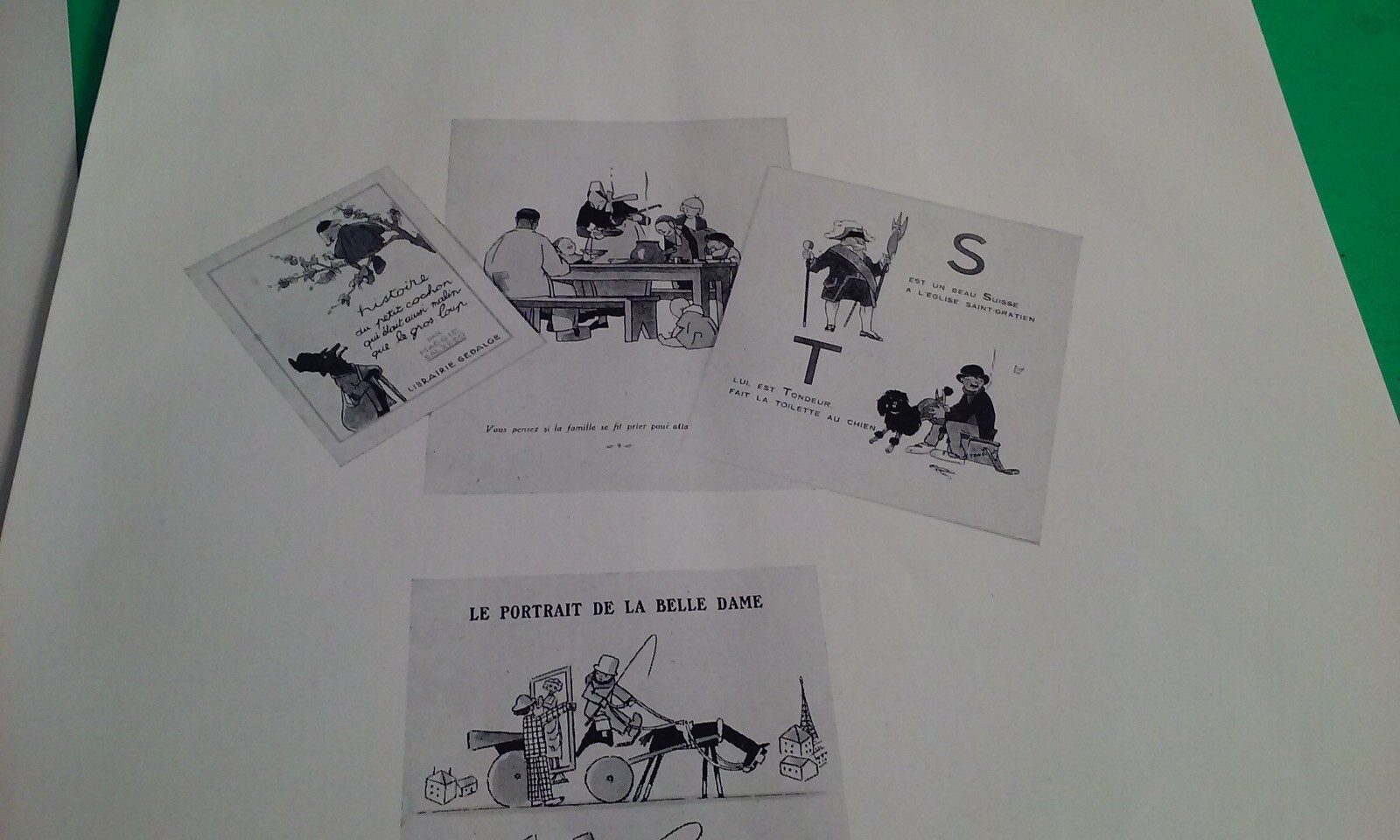CHILDREN’S BOOKS IN FRANCE Vintage 1930’s Original Excerpt Article w/ Prints 10p