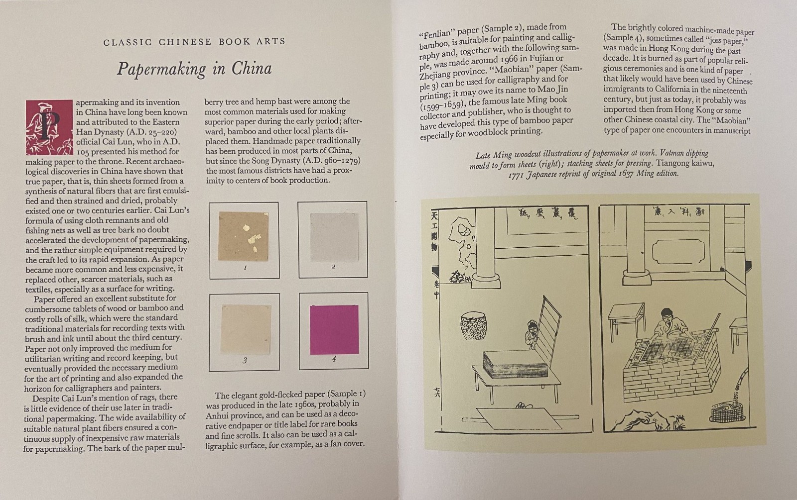 Book Club of California Chinese Book Arts 1989 Keepsake Set of 12 Complete