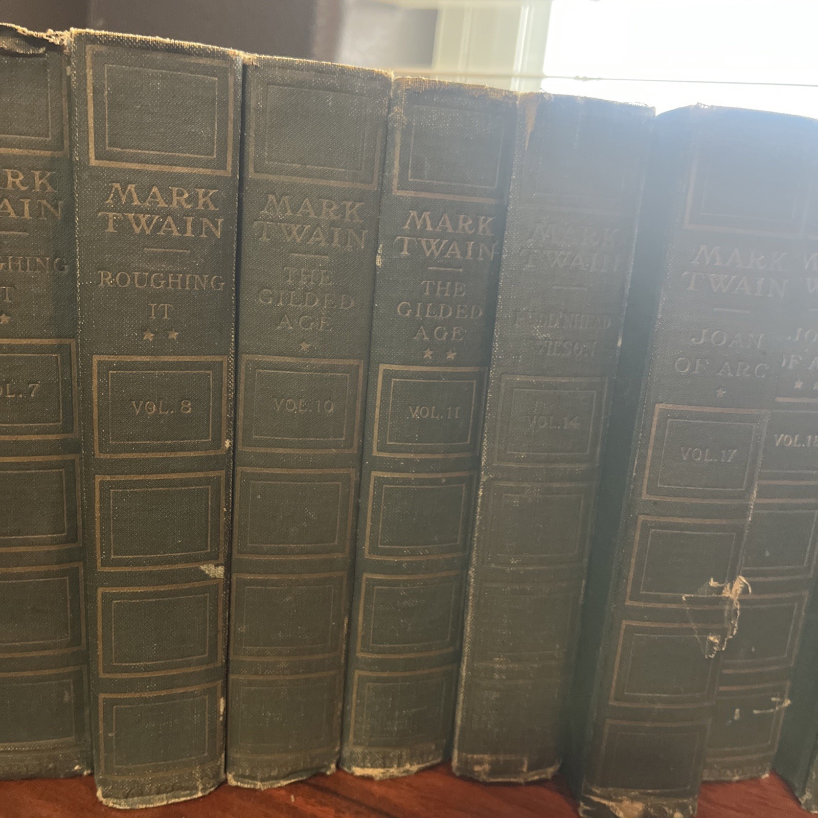 The Writings MARK TWAIN Harper Edition 1907 Authors National Edition 16 Books