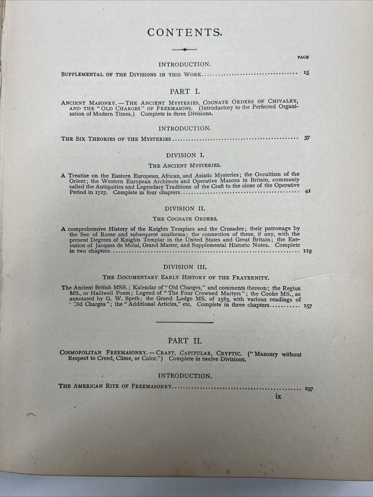 History Of Freemasonry And Concordant Orders Book Henry Stillson William H.1916
