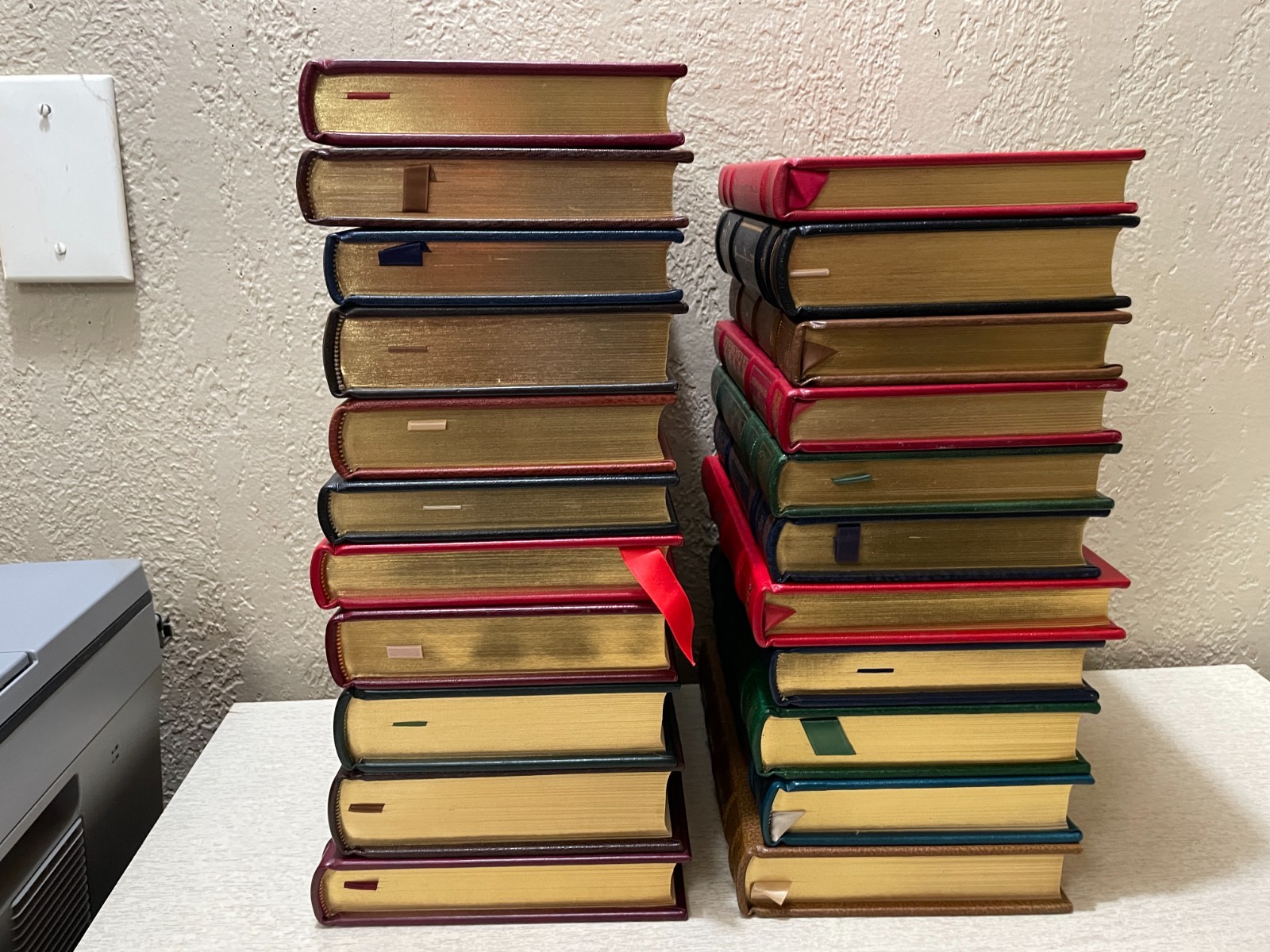 (80 Book Count) FRANKLIN LIBRARY LEATHER BOUND BOOKS COLLECTION LOT *SEE PICS*