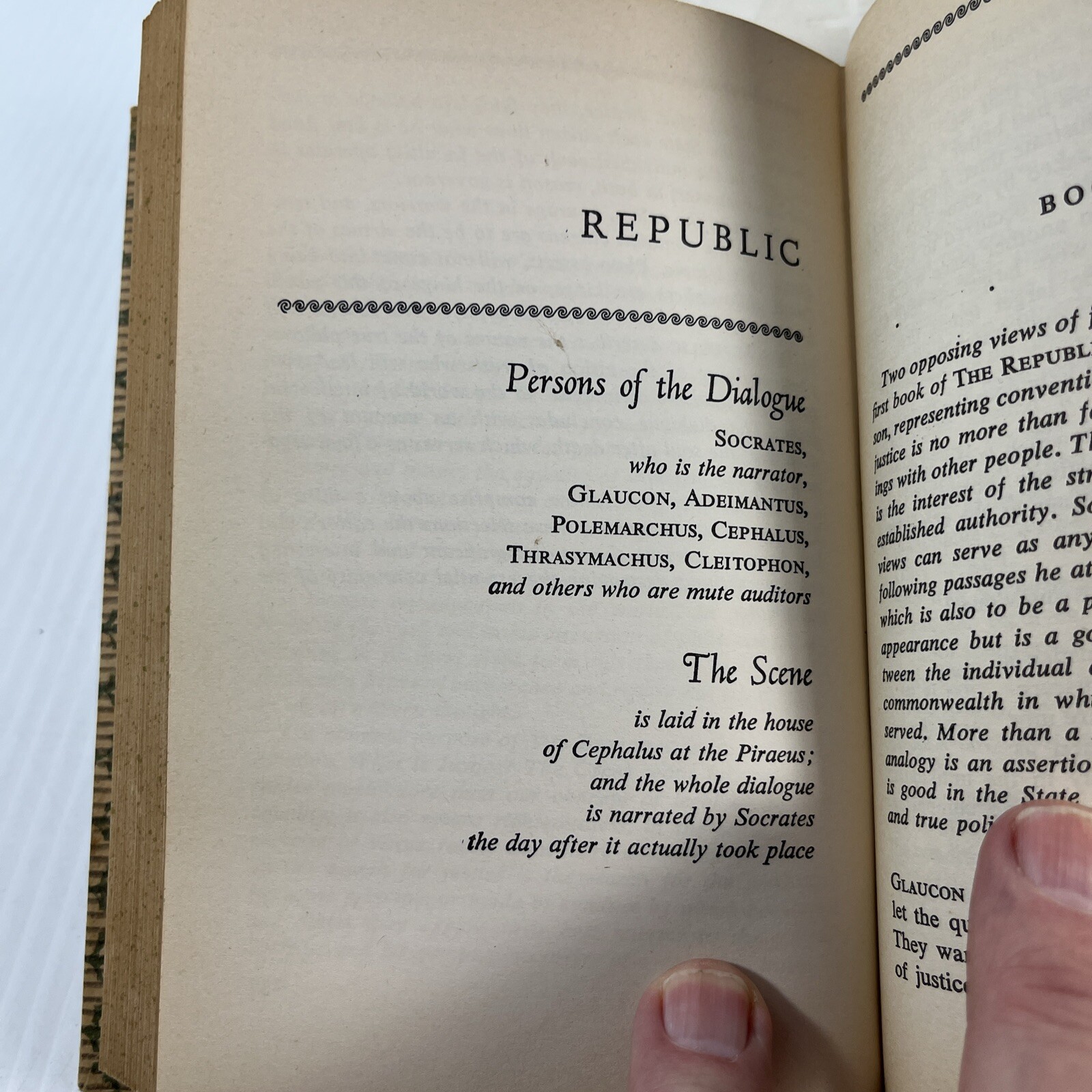 Plato Dialogues Hardcover 1951 Collectors Edition Pocket Books 1950