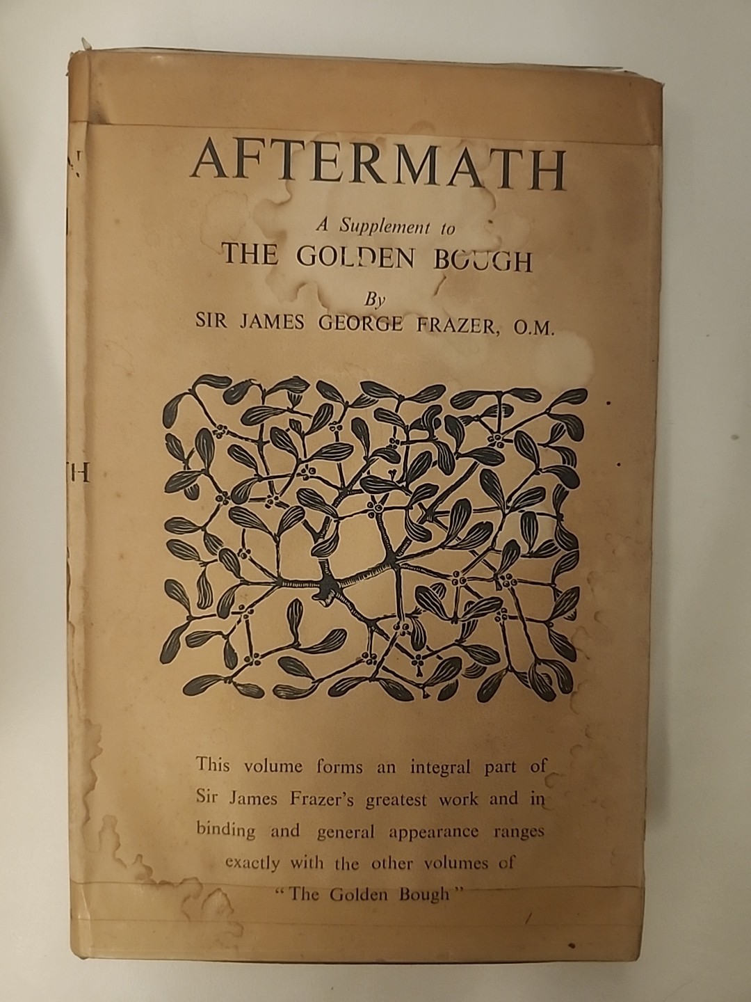 The Golden Bough:Study in Magic (12 Vol Set) by Frazer 3rd Ed 1951 [occult]