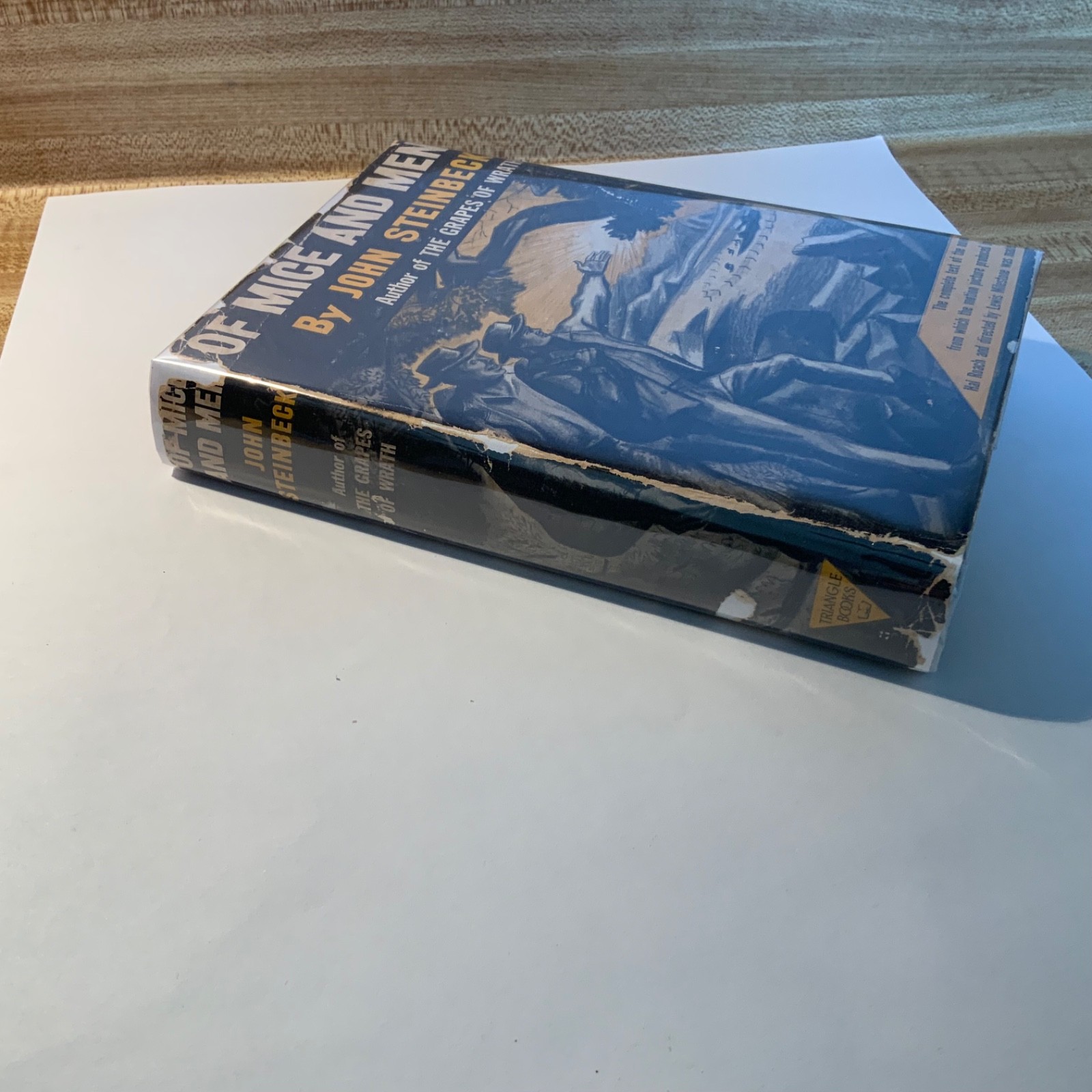 Of Mice And Men by John Steinbeck 1940 Triangle photoplay edition Very Good-/G+