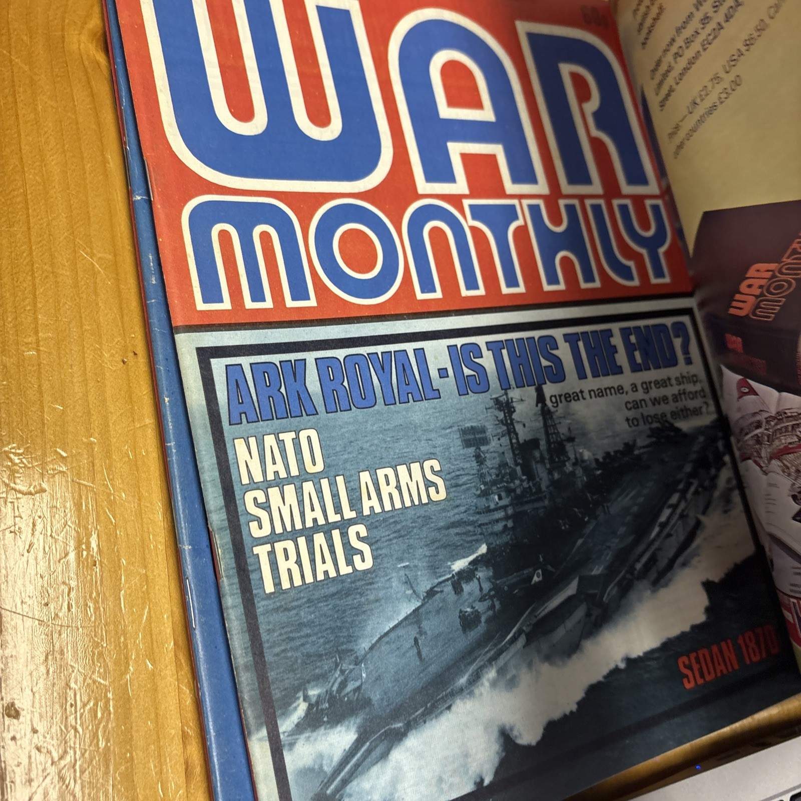 12 War Monthly Magazine Lot KG200 SR71 Leopard Ark Royal Mussolini German Tanks