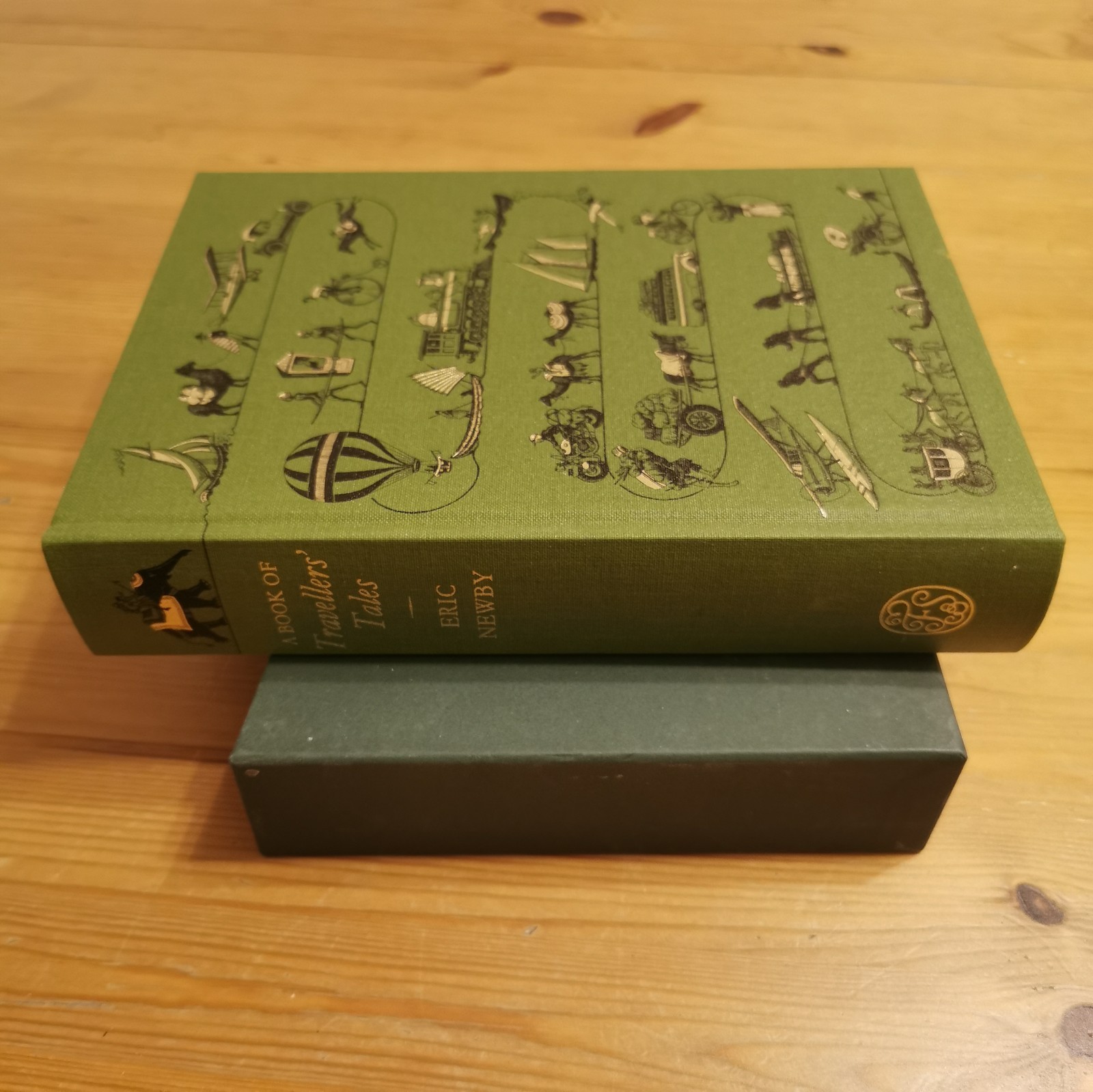 2005 A Traveller’s Tales – Ed Newby Folio Society 1st ED illustrated Slip Case