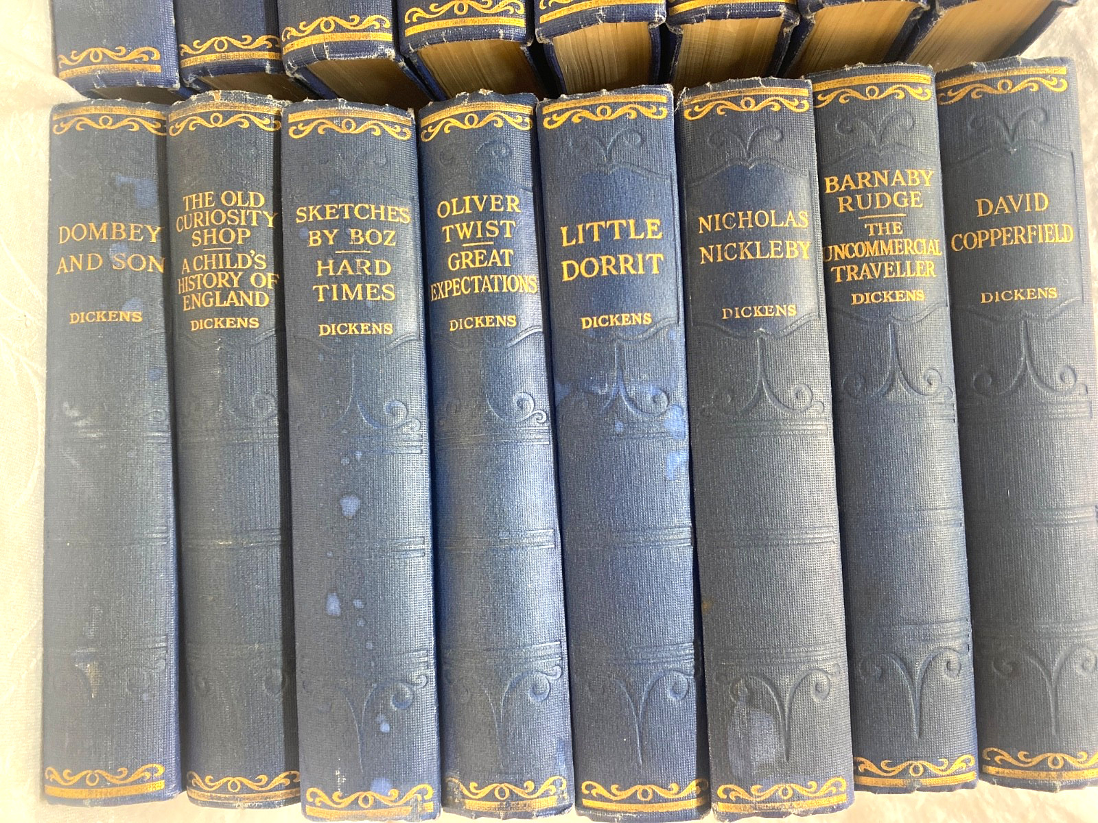 Vintage 16-volume Set Of Charles Dickens’ Works