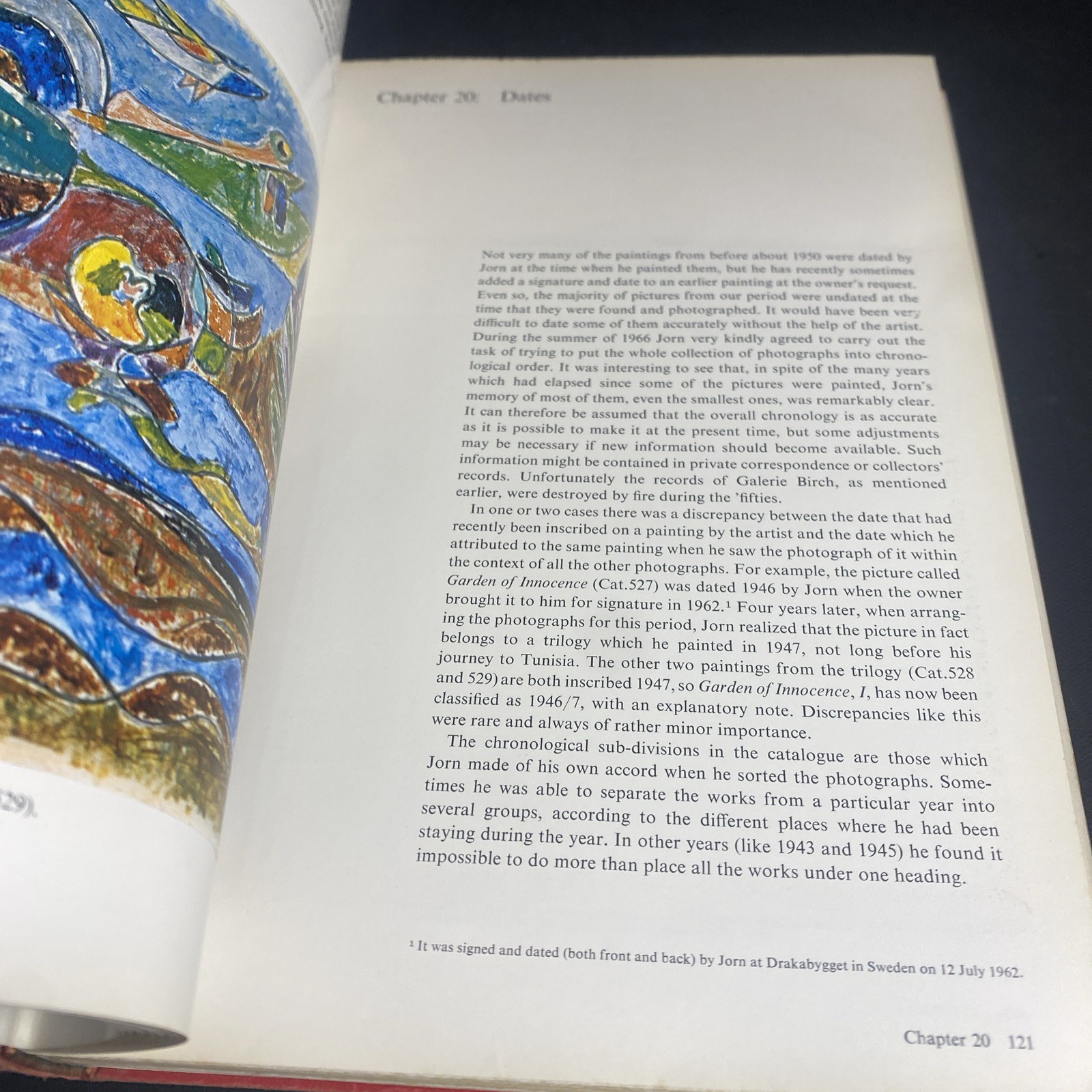 Jorn in Scandinavia 1930-1953 Guy Atkins, Hardcover 1968 Inscribed 1st Edition