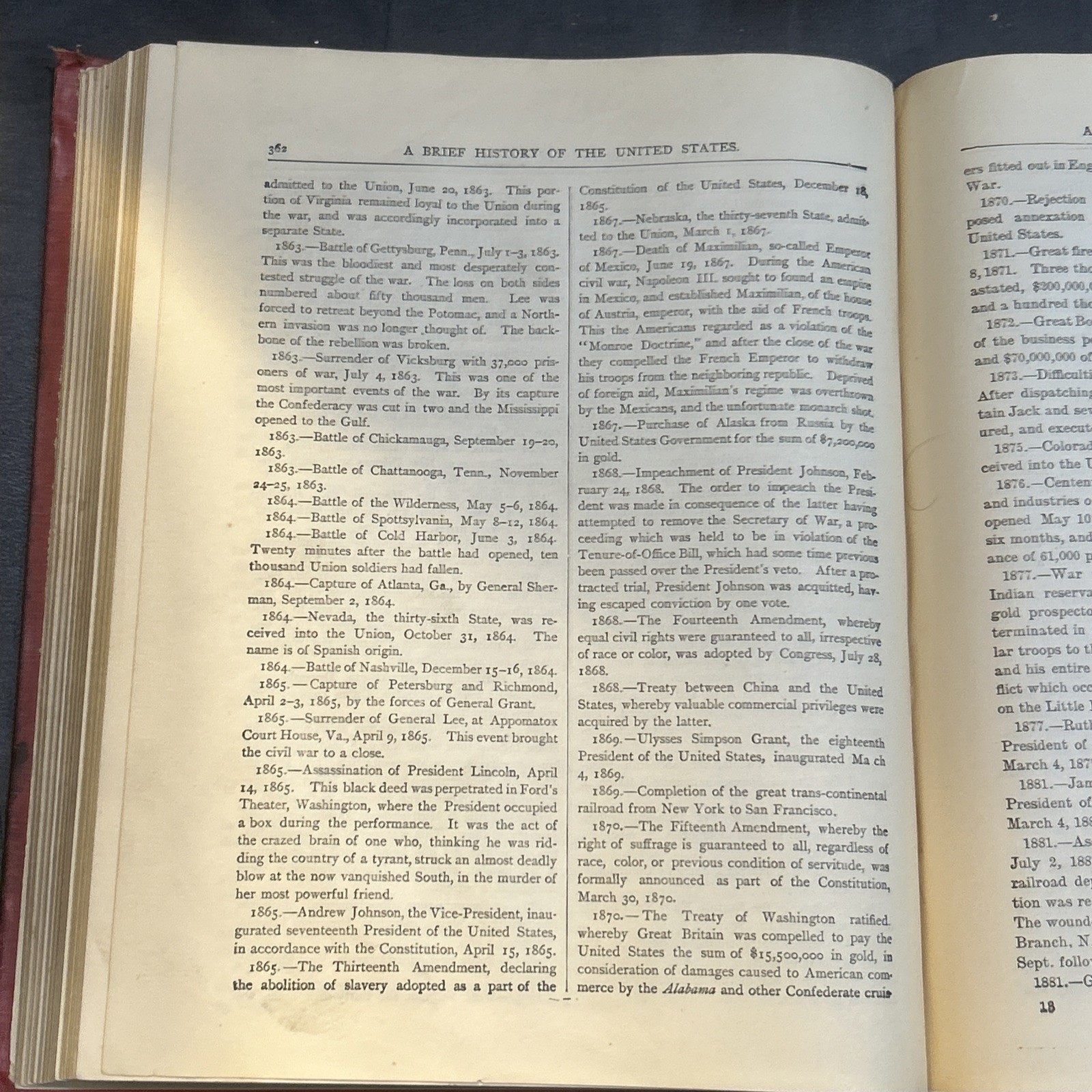 Collier’s Cyclopedia of Social and Commercial Information 1882