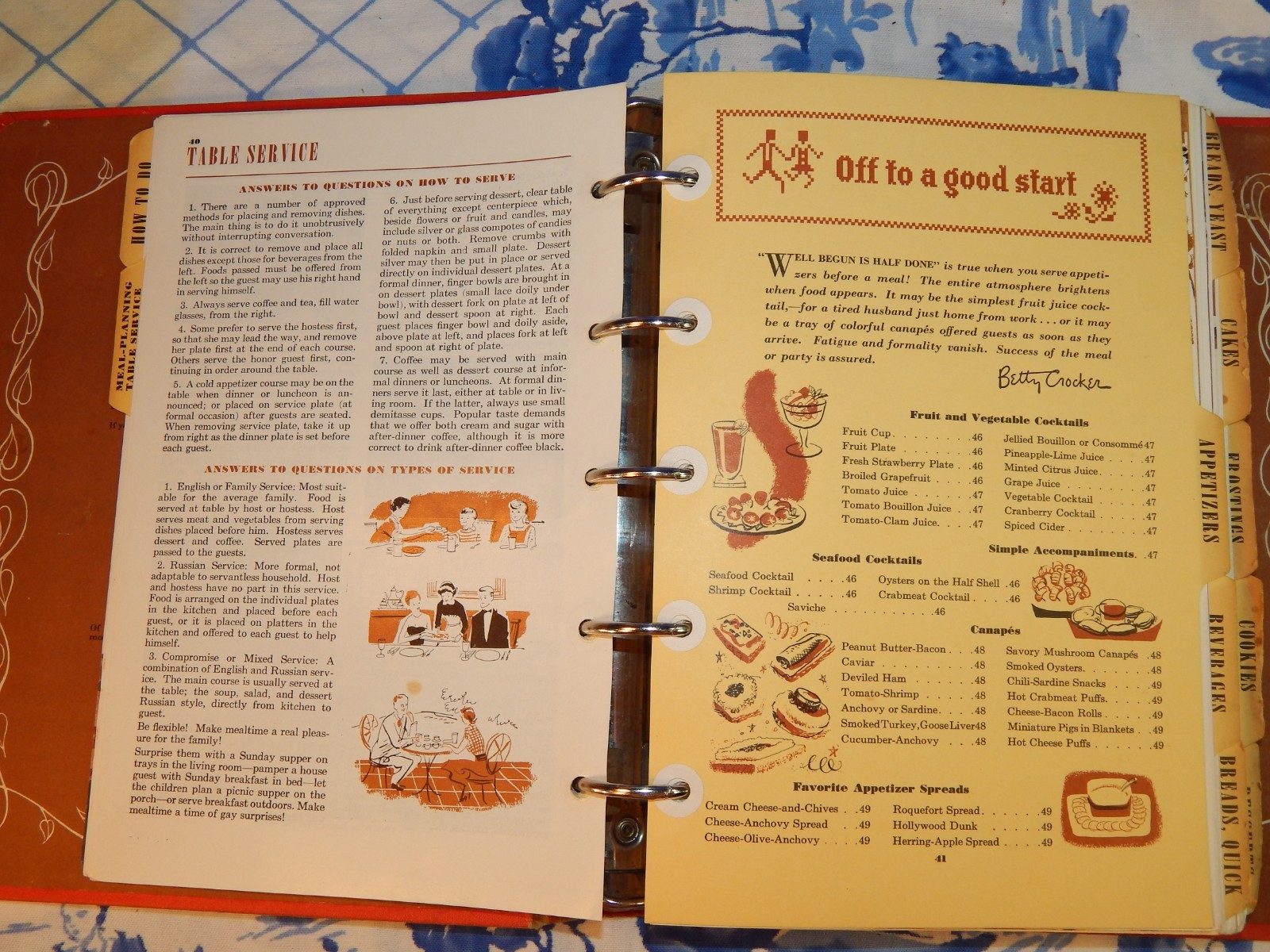 Picture Cook Book by Betty Crocker McGraw Hill & General Mills 1st Edition 1950