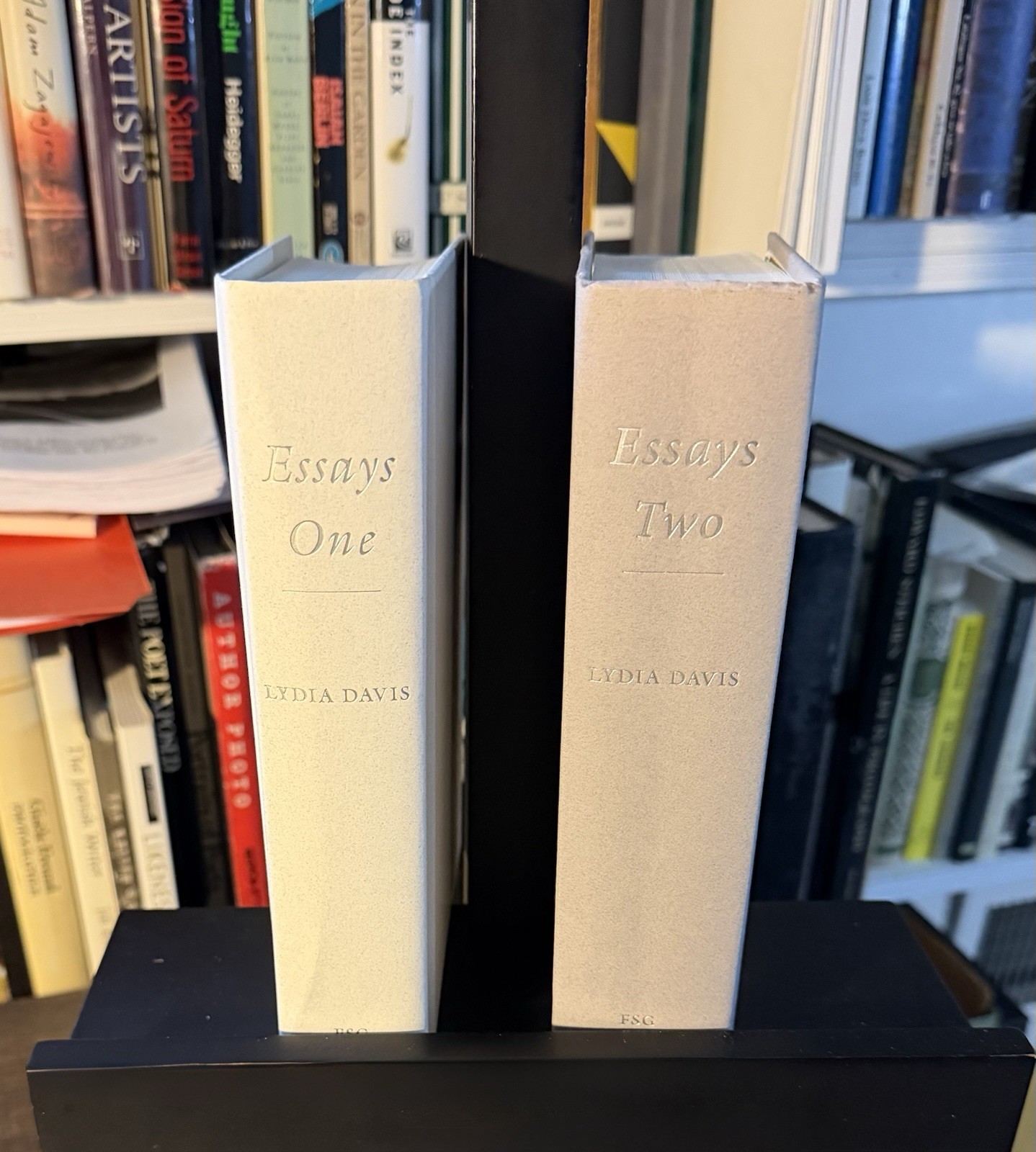 Lydia Davis / Essays One and Two / HCDJ / 1st Ed. / FSG, 2019 & 2021