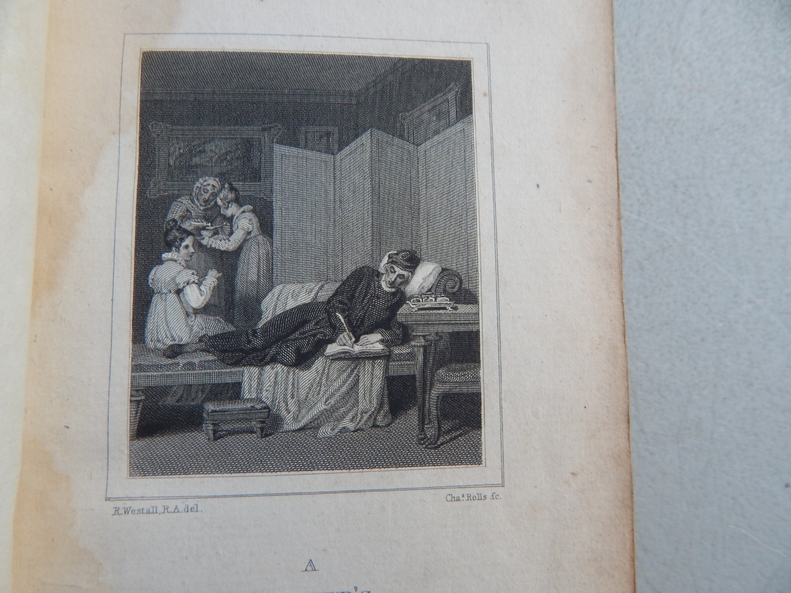 1822 FULL LEATHER “A FATHER’S LEGACY TO HIS DAUGHTERS” BY DR. JOHN GREGORY