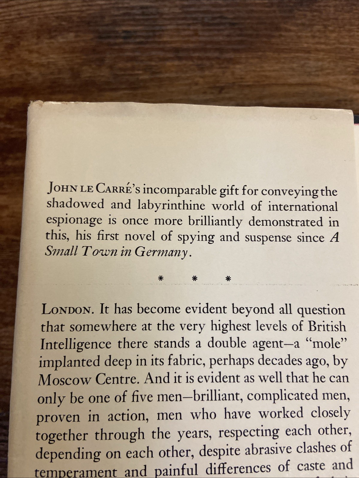 Tinker Tailor Soldier Spy John le Carre 1974 First Edition Hardcover
